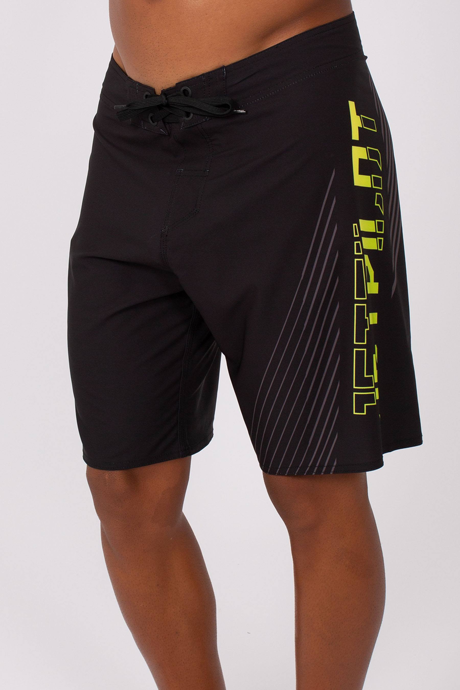 Super Splice Mens Rideshort Black Yellow 3