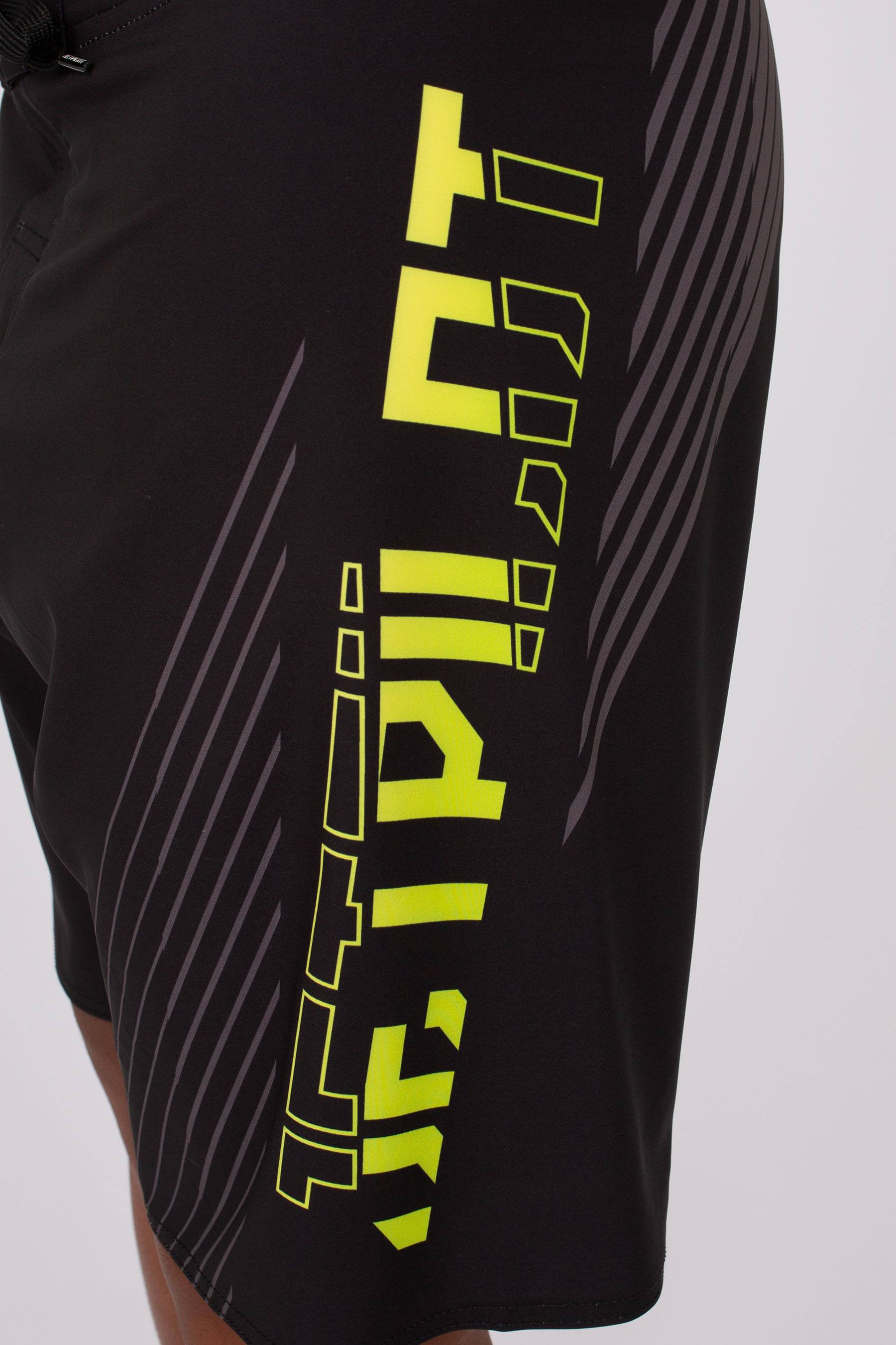 Super Splice Mens Rideshort Black Yellow 5