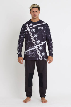 Jetpilot Thrillseekeer Jersey - Black