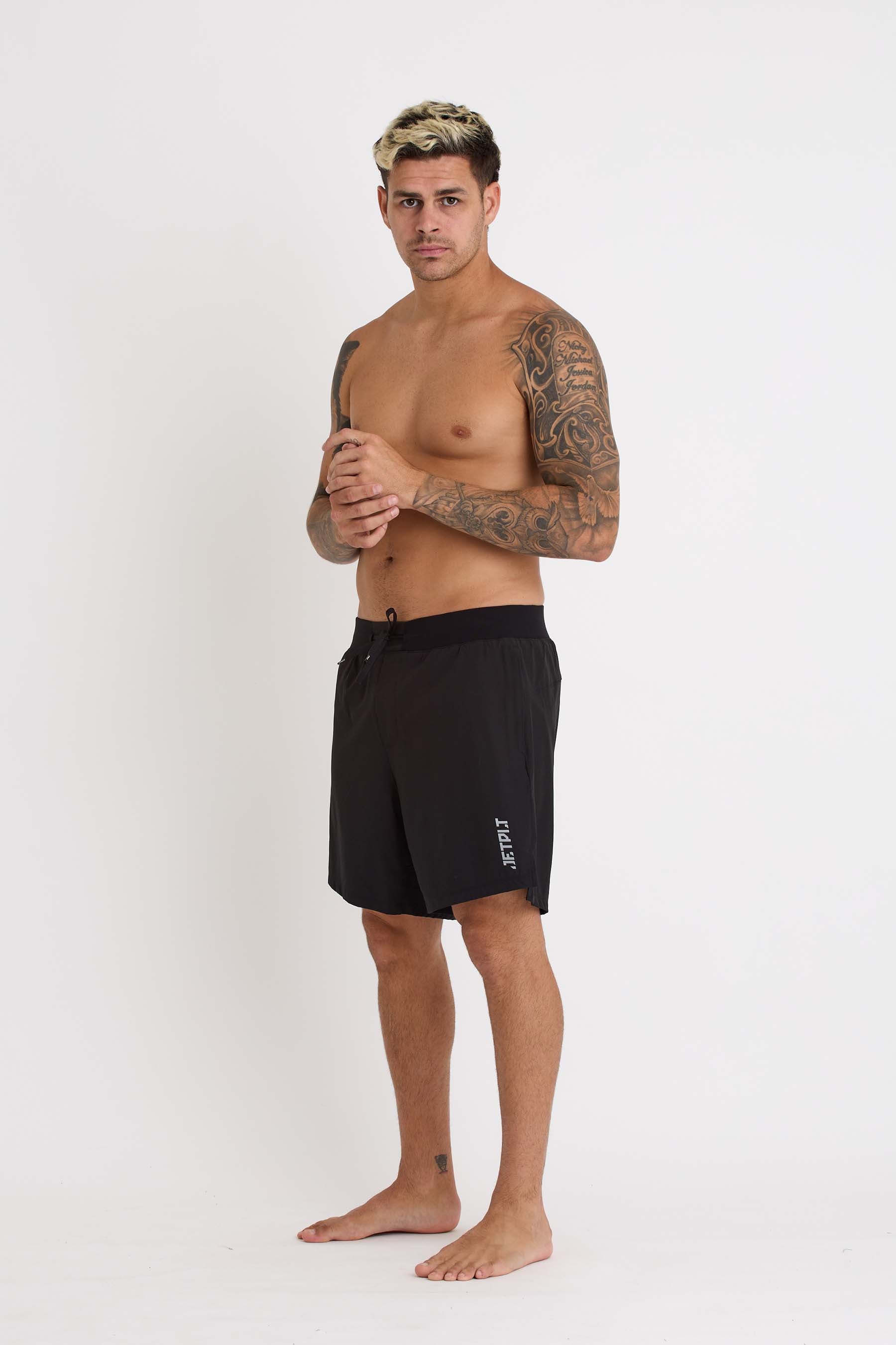 S24910 Jetpilot Rideshort Neo - Black - 4 — view 4 (3)