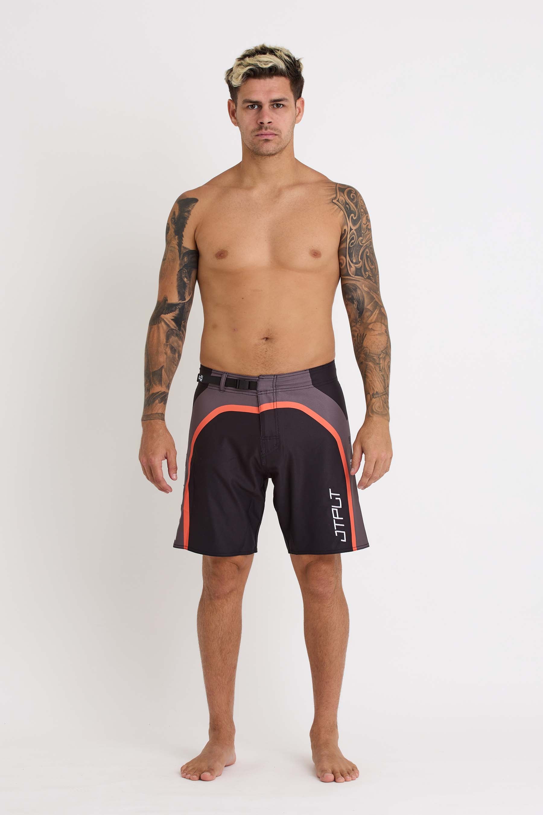 S24912 Jetpilot Rx Rideshort - Orange - 1 — view 1 (3)