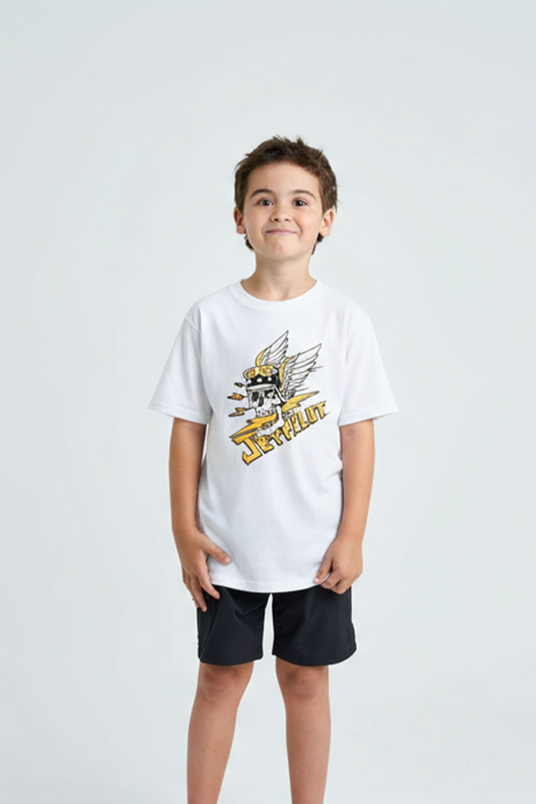Jetpilot High Flyer Kids Tee - White — image 2