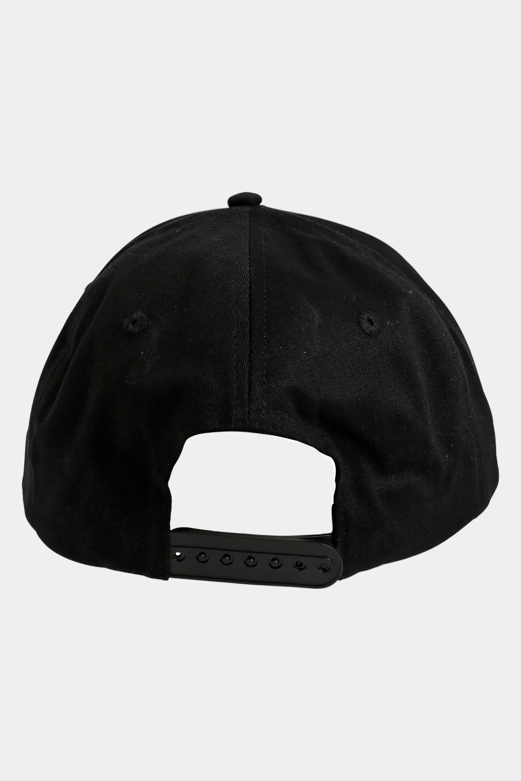 Black cap on a white background
