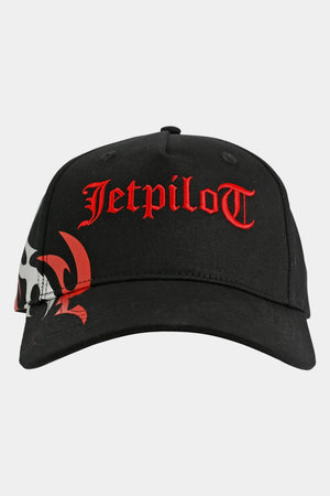 Jetpilot Tribal Snapback - Black