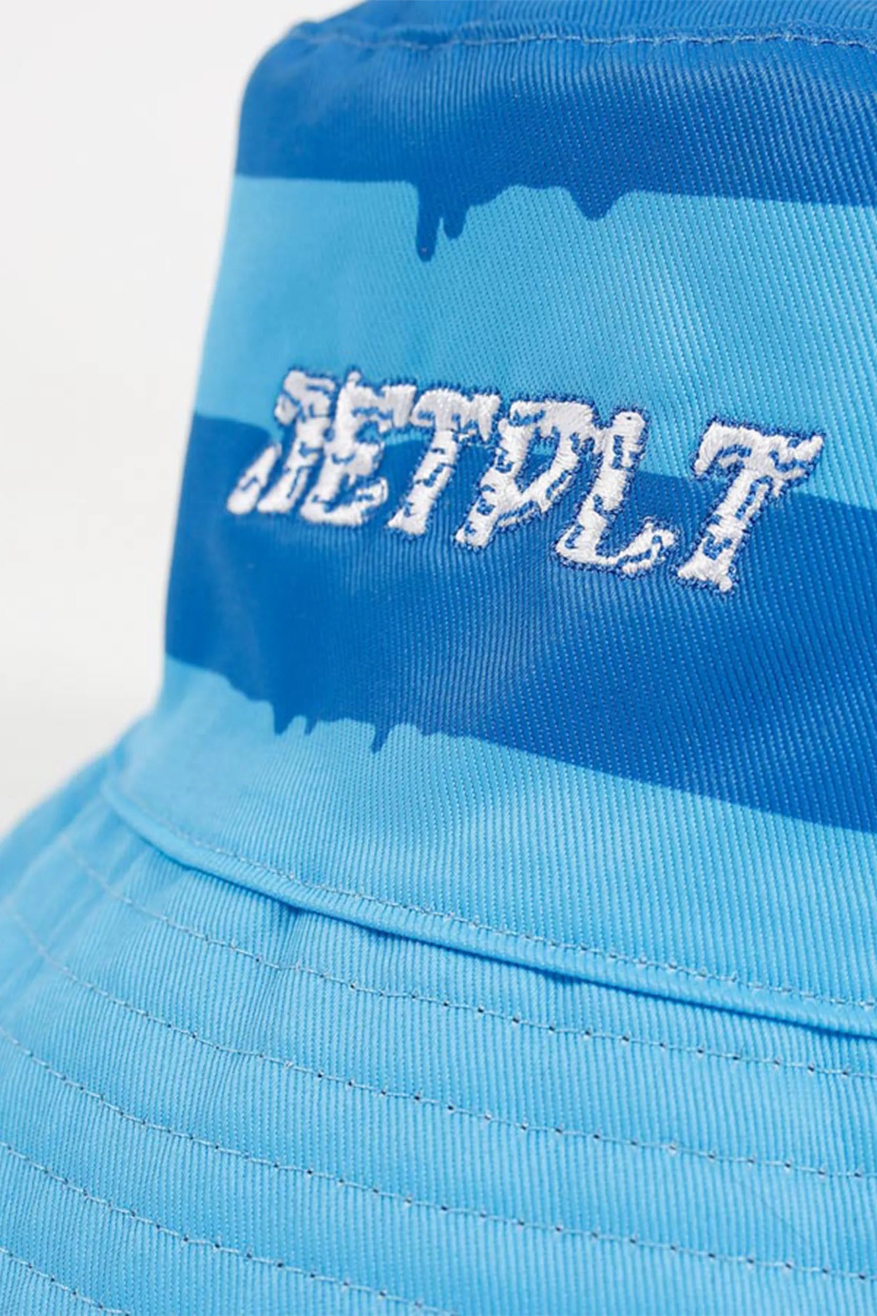 Jetpilot Youth Reversible Bucket Hat - Black/Blue Side Blue Logo