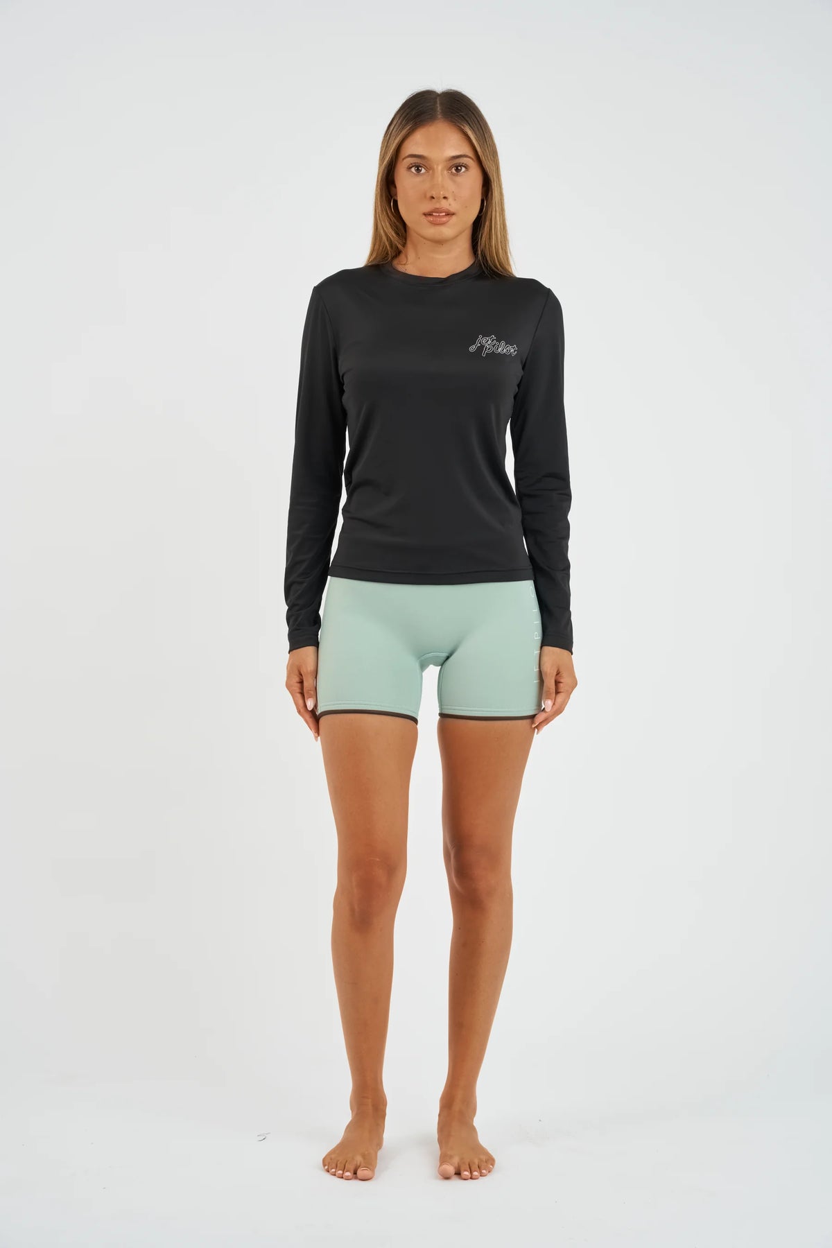 Jetpilot Corp 5" Ladies Wetsuit Shorts - Sage