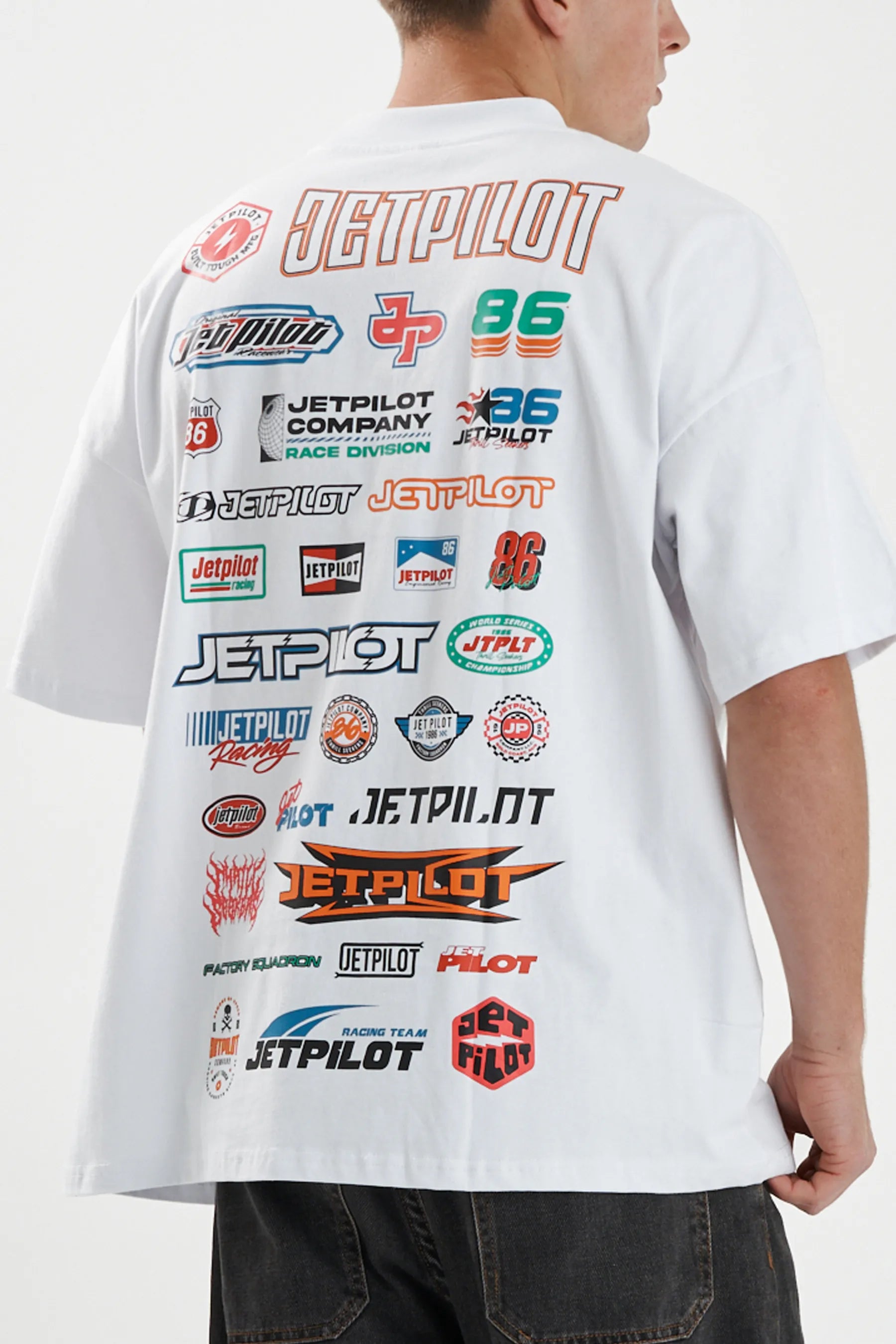 Jetpilot Stocked Up Mens Tee - White