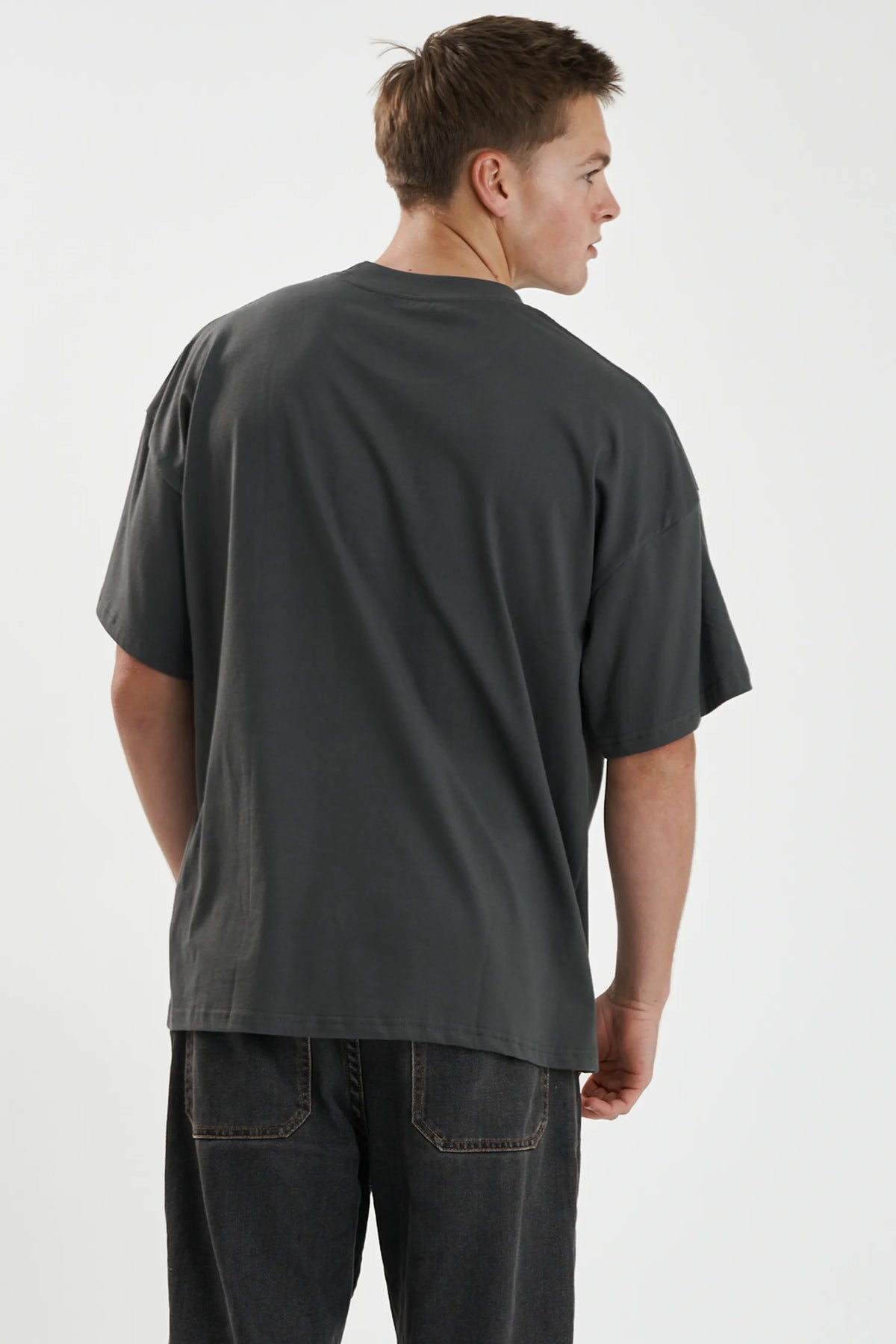 Jetpilot HQ Mens Tee - Grey