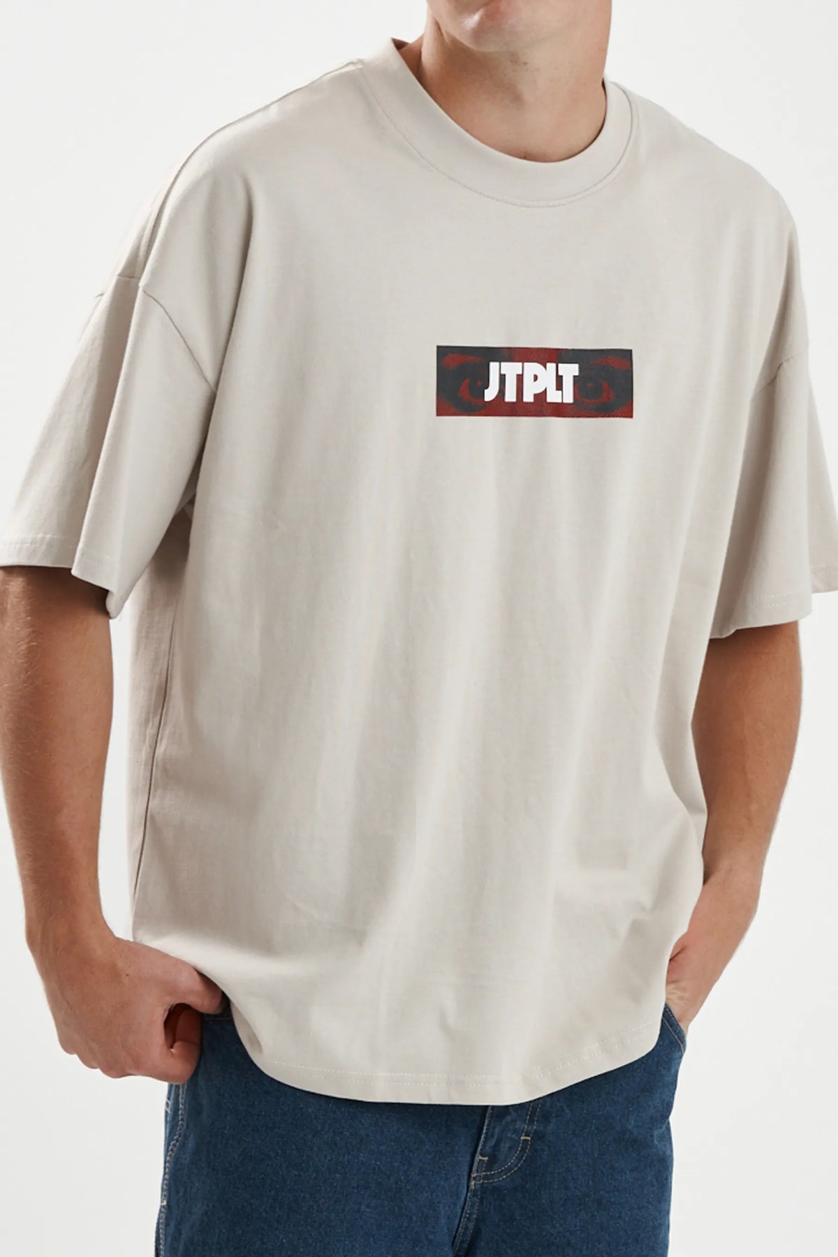 Jetpilot Spiral Mens Tee - Sand