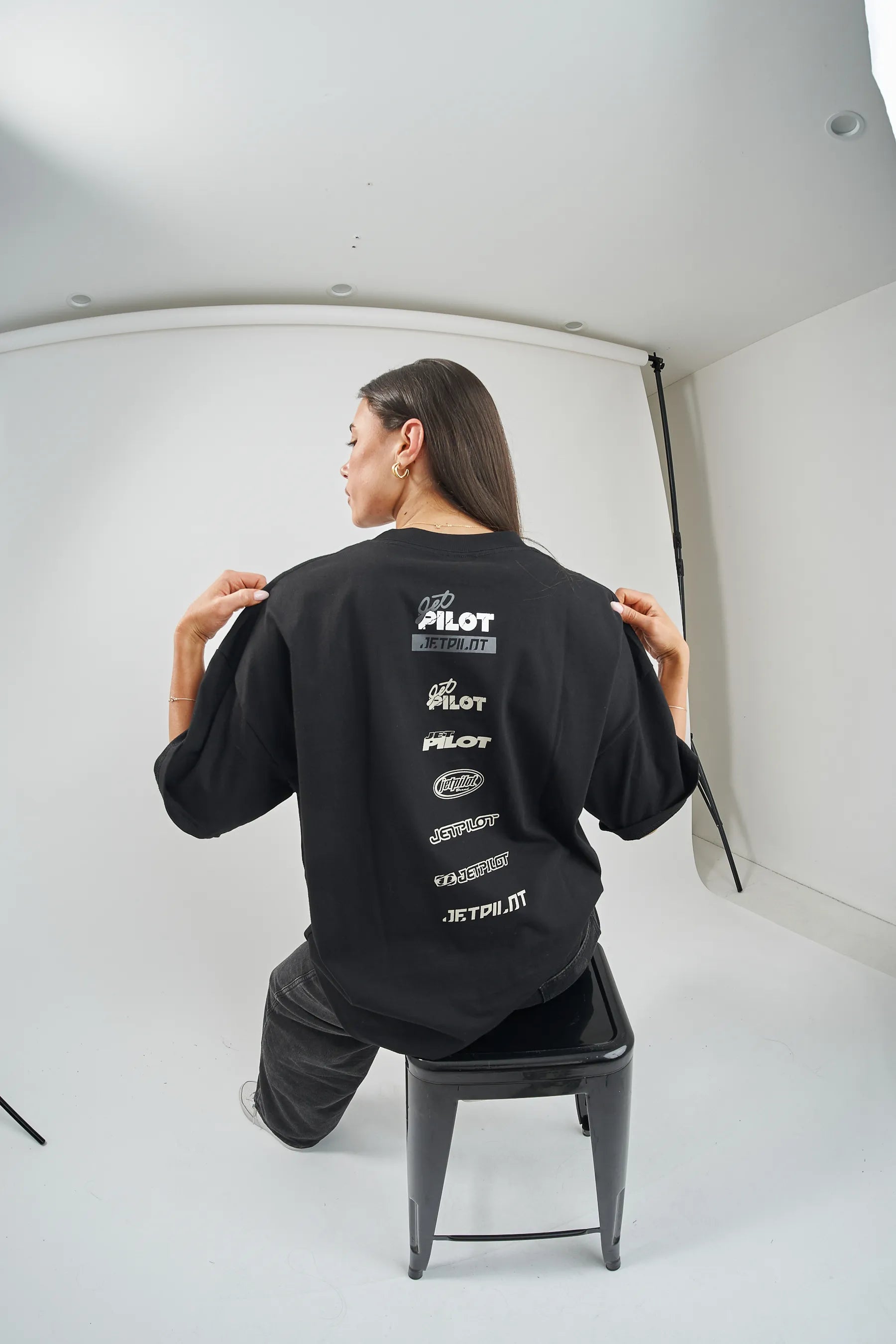 Jetpilot 40th Anniversary Tee - Black