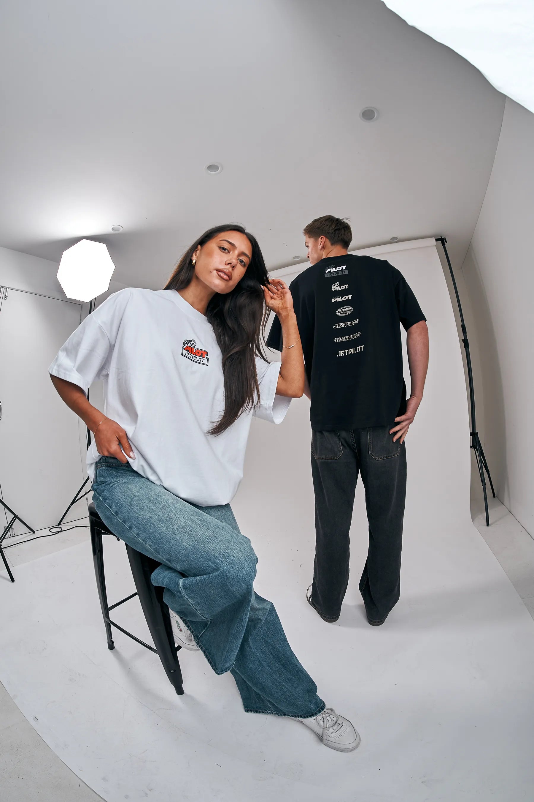 Jetpilot 40th Anniversary Tee - Black