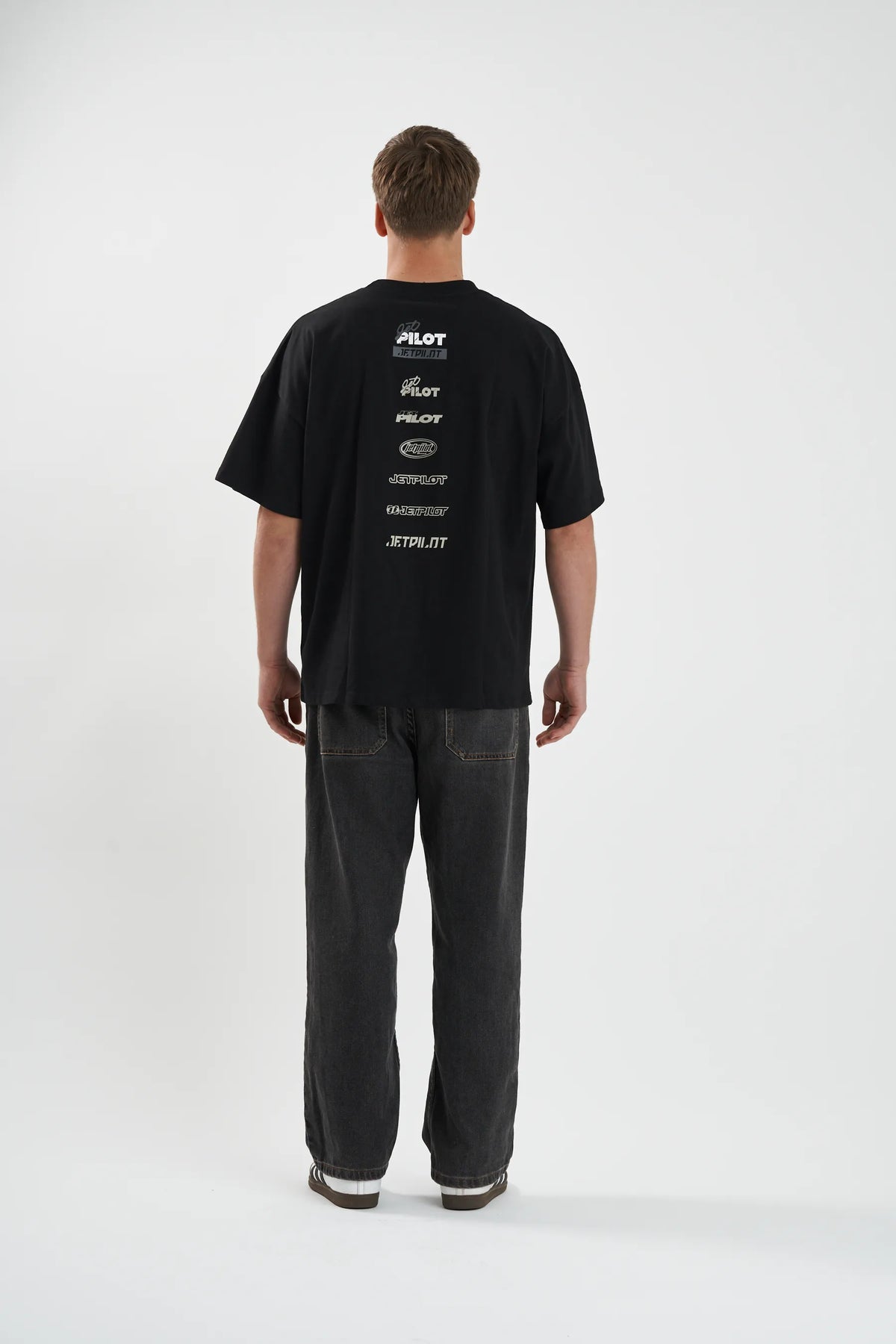 Jetpilot 40th Anniversary Tee - Black