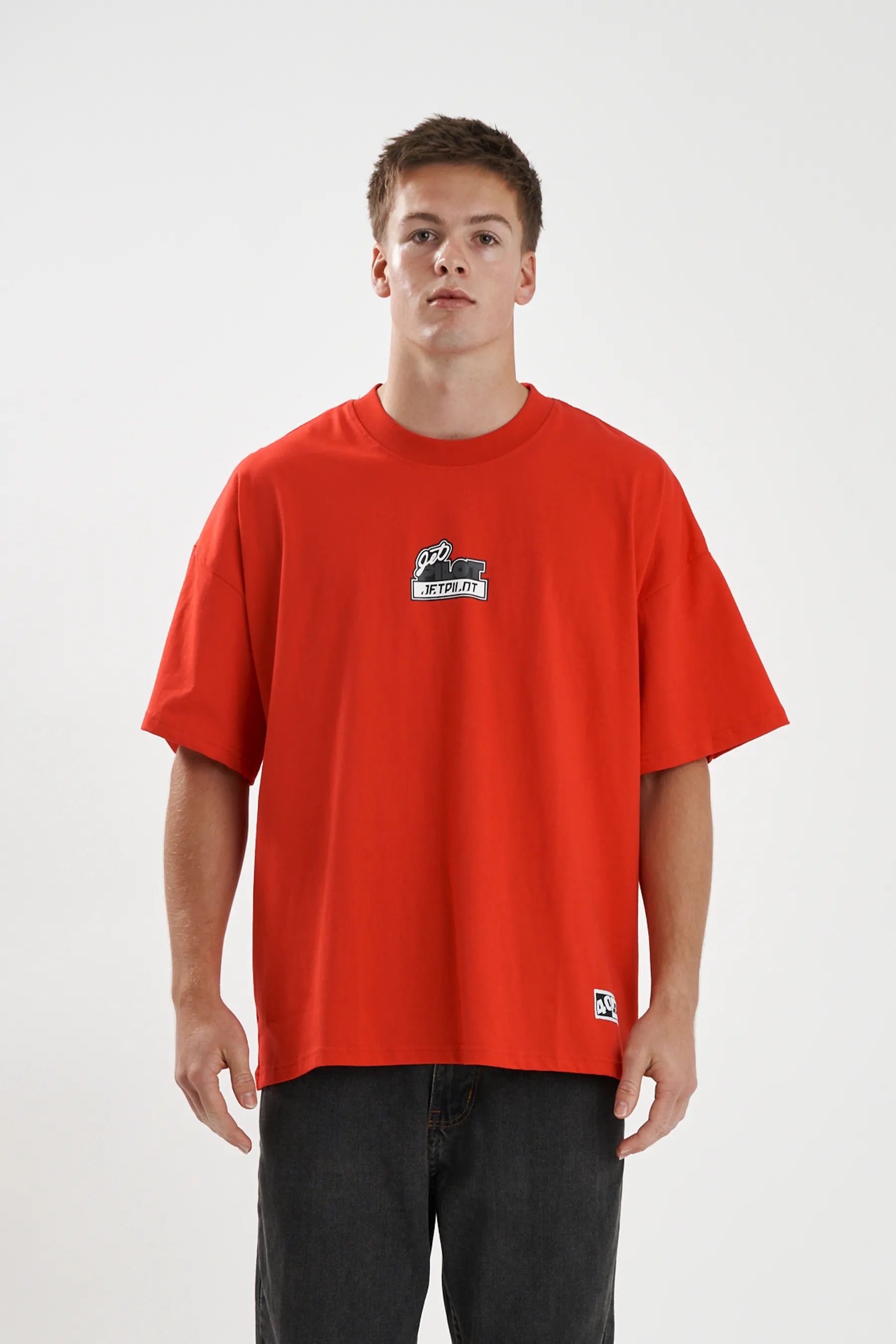Jetpilot 40th Anniversary Tee - Red