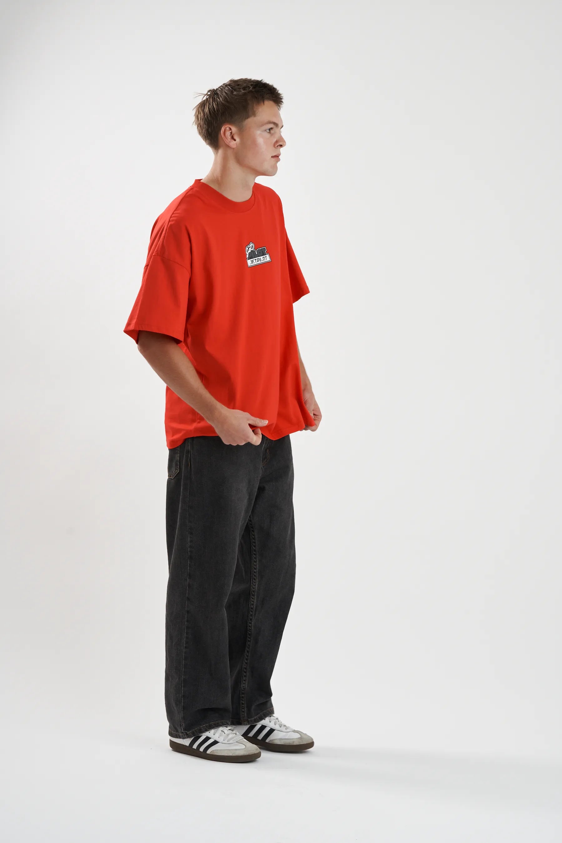 Jetpilot 40th Anniversary Tee - Red