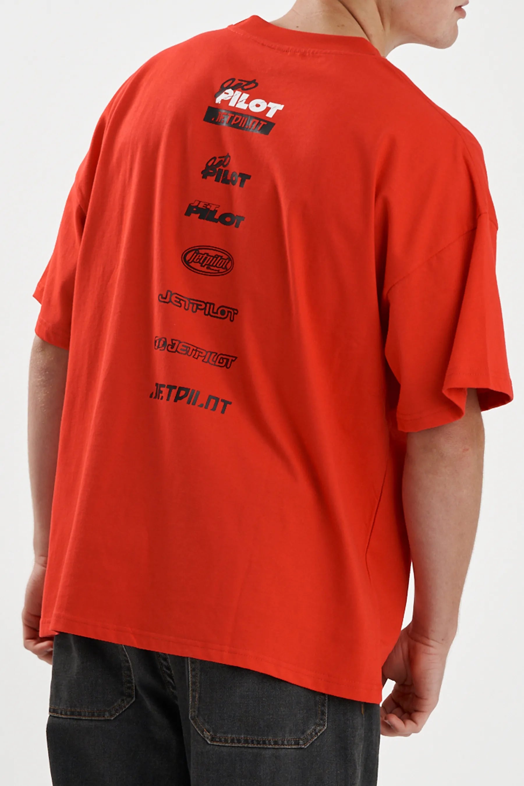 Jetpilot 40th Anniversary Tee - Red