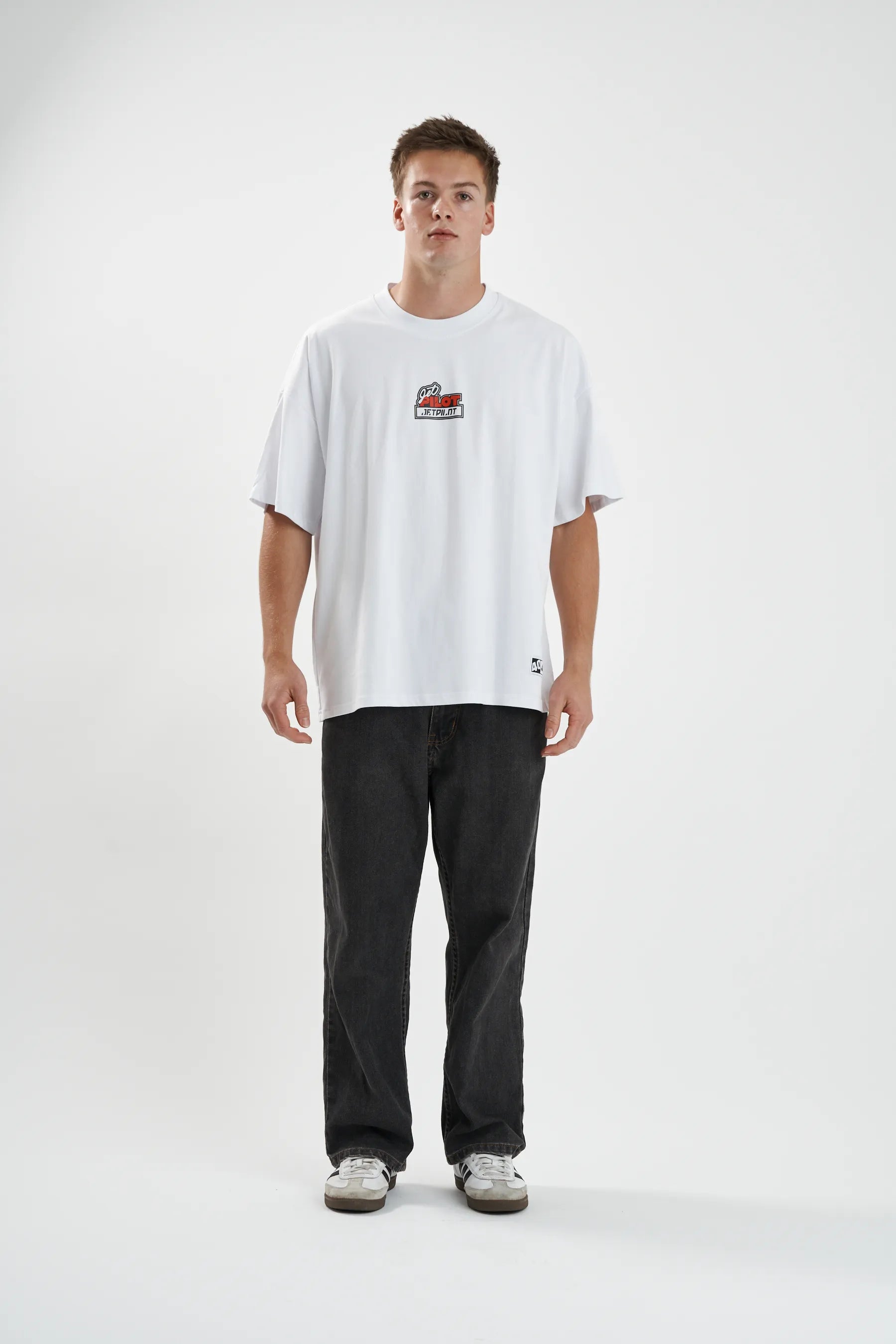 Jetpilot 40th Anniversary Tee - White