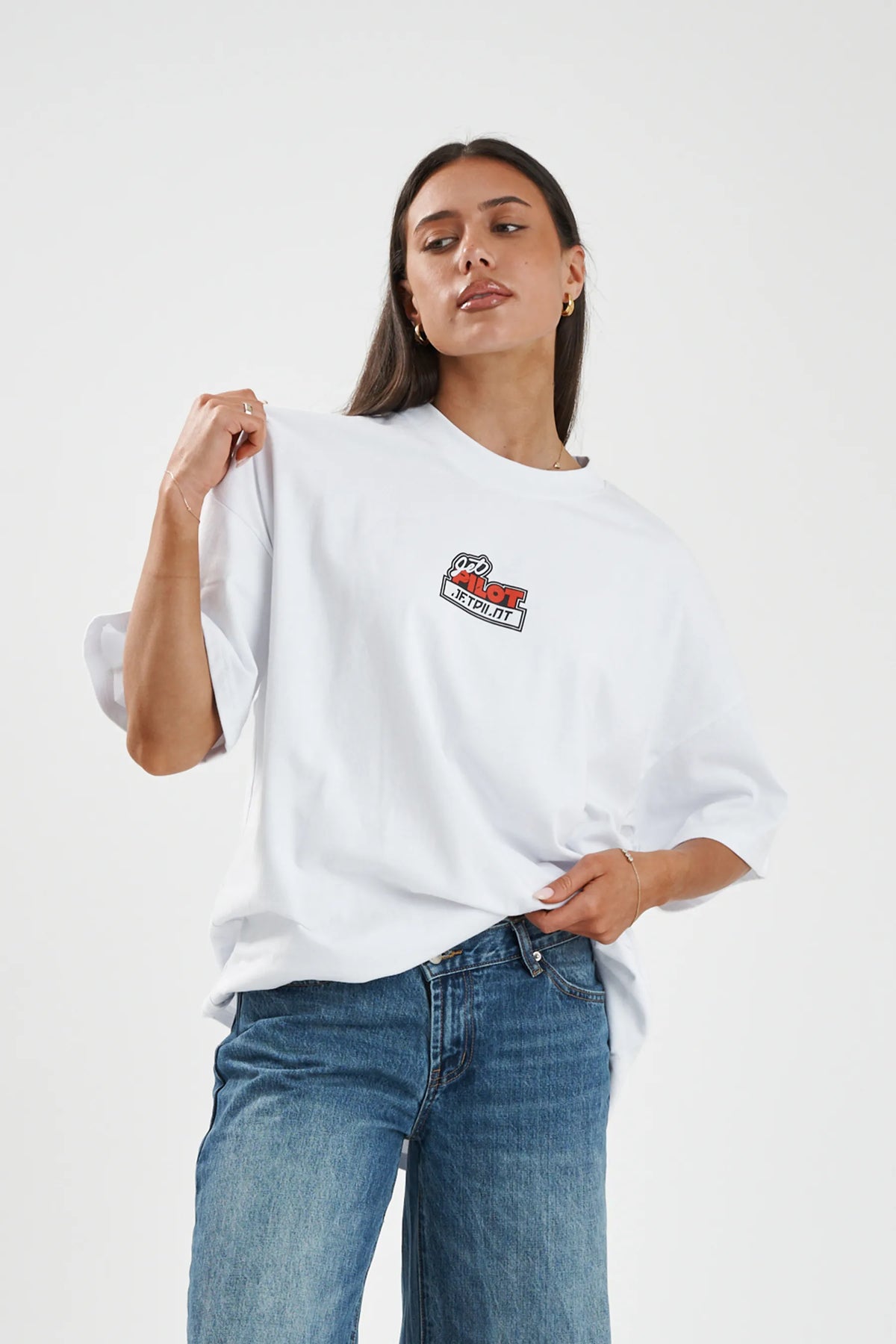 Jetpilot 40th Anniversary Tee - White