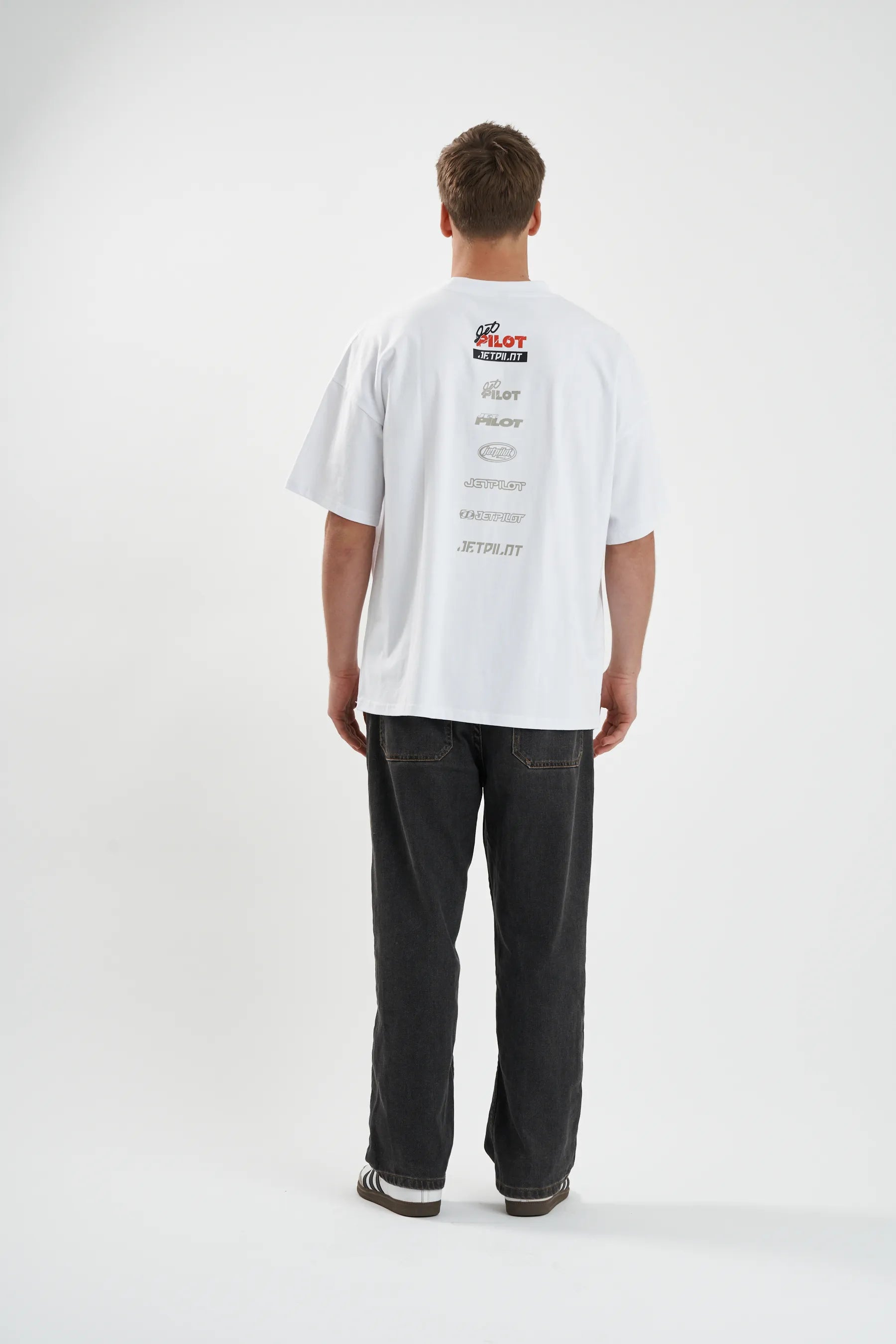 Jetpilot 40th Anniversary Tee - White
