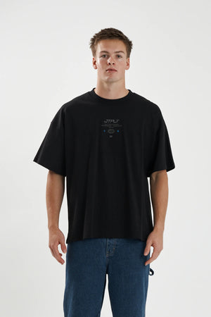 Jetpilot Vault Tech Mens Tee - Black
