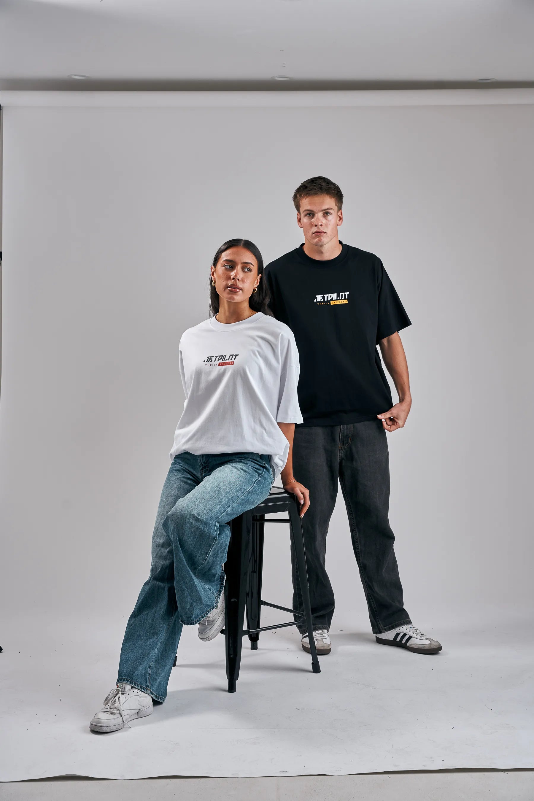 Jetpilot 86 Worldwide Tee - Black