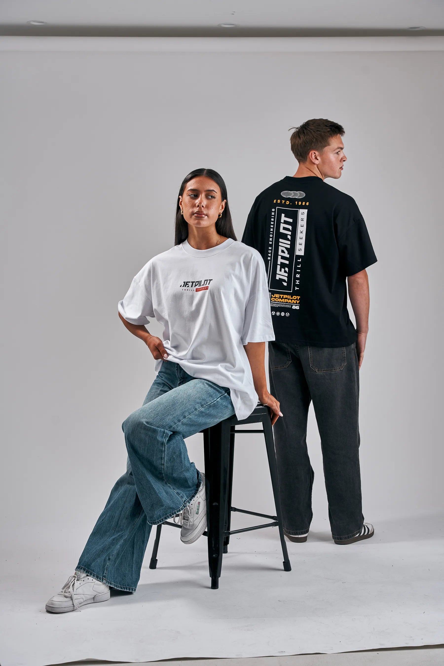 Jetpilot 86 Worldwide Tee - White