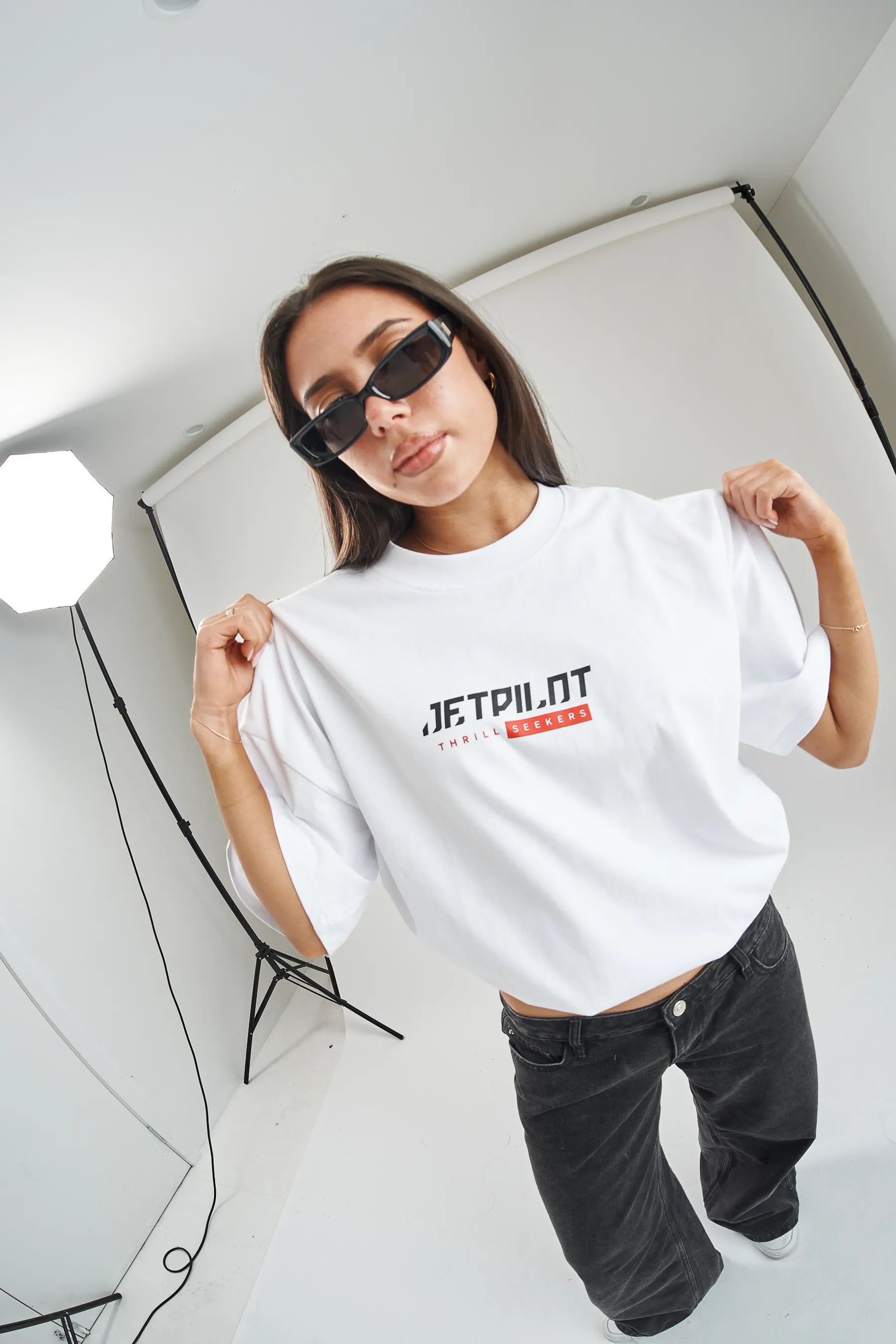 Jetpilot 86 Worldwide Tee - White