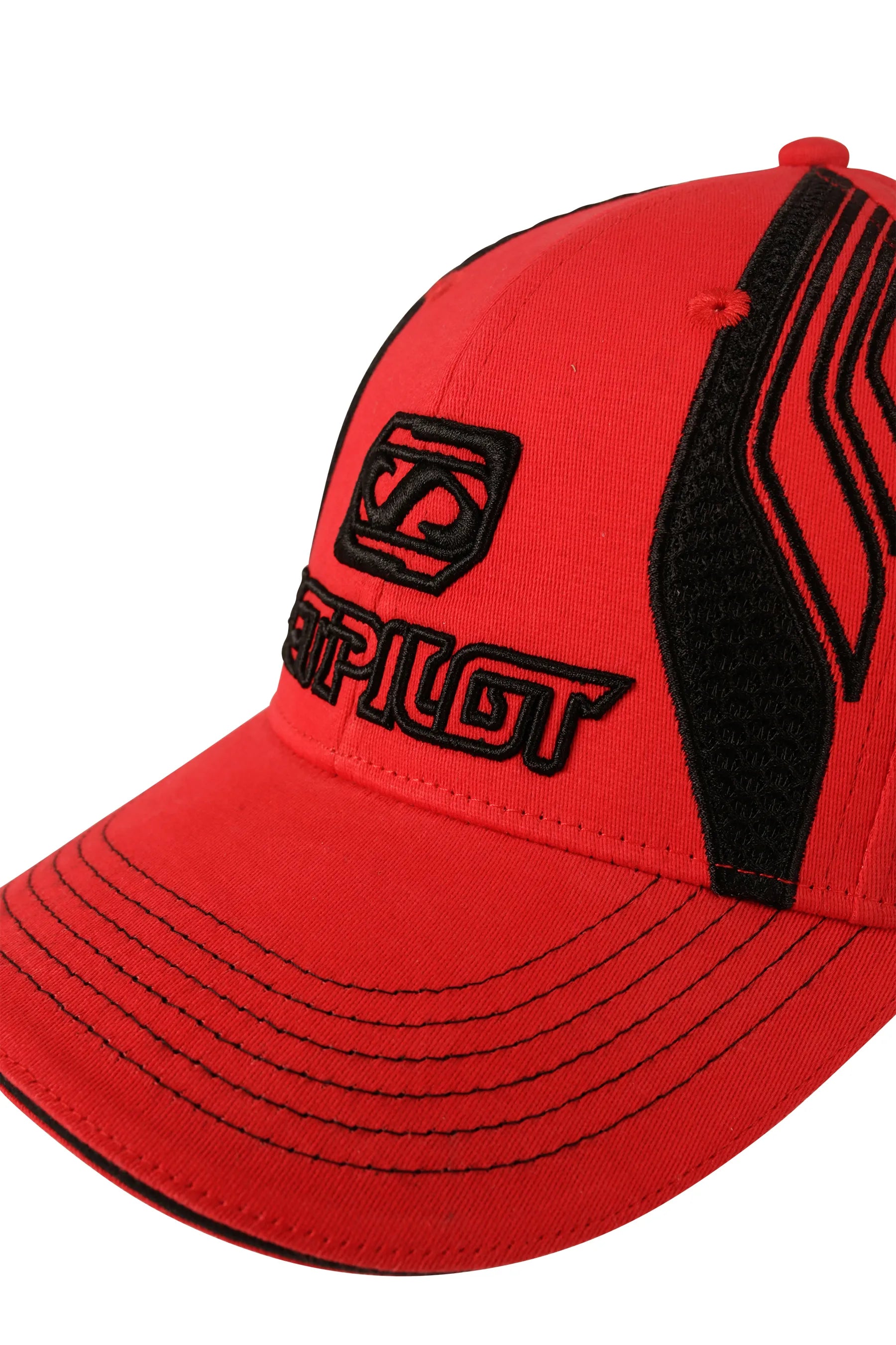 Jetpilot Moto Mens Flexfit Cap - Black