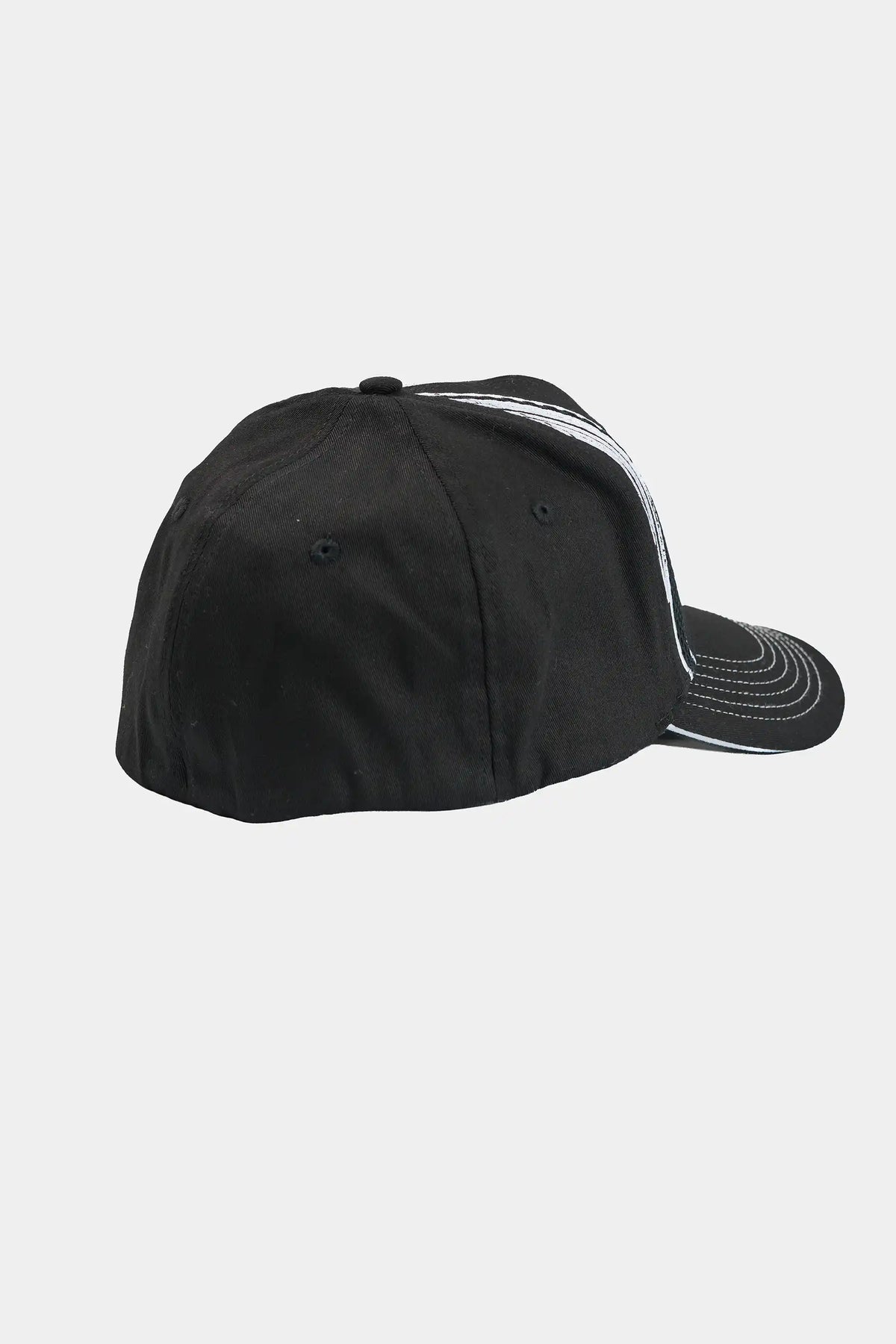 Jetpilot Moto Mens Flexfit Cap - Black