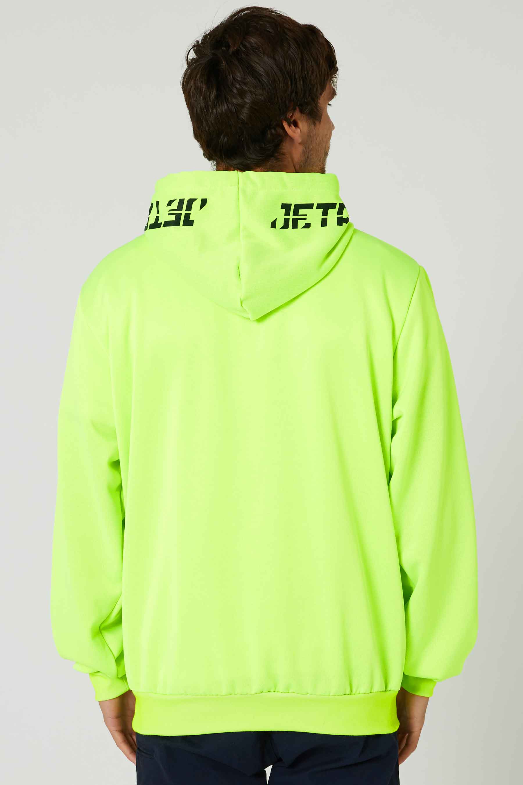 Jetpilot Sparked Mens Pullover Hoodie - Hi Vis Yellow - photo 3 — view 04 (3)