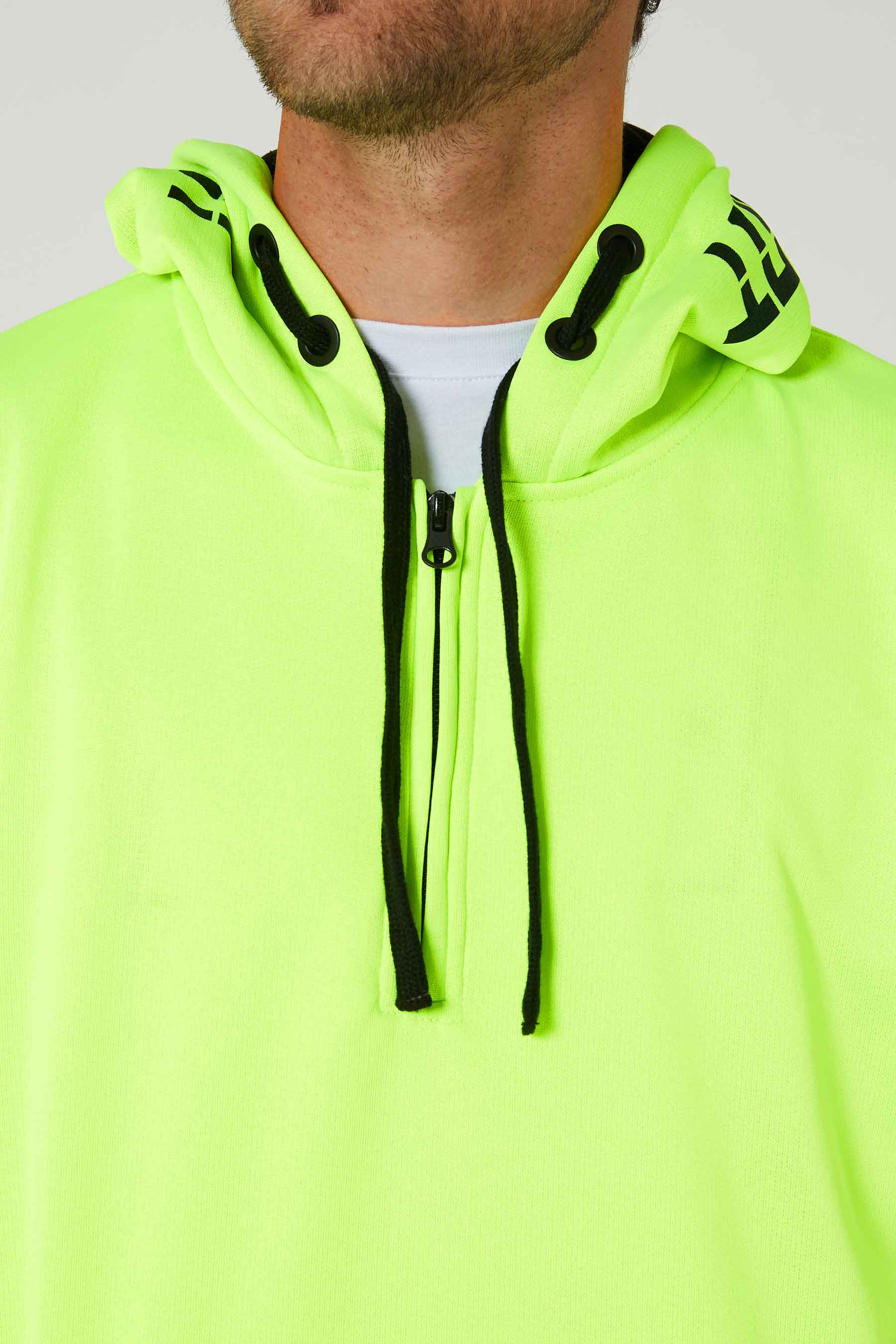Jetpilot Sparked Mens Pullover Hoodie - Hi Vis Yellow - photo 6 — view 06 (3)