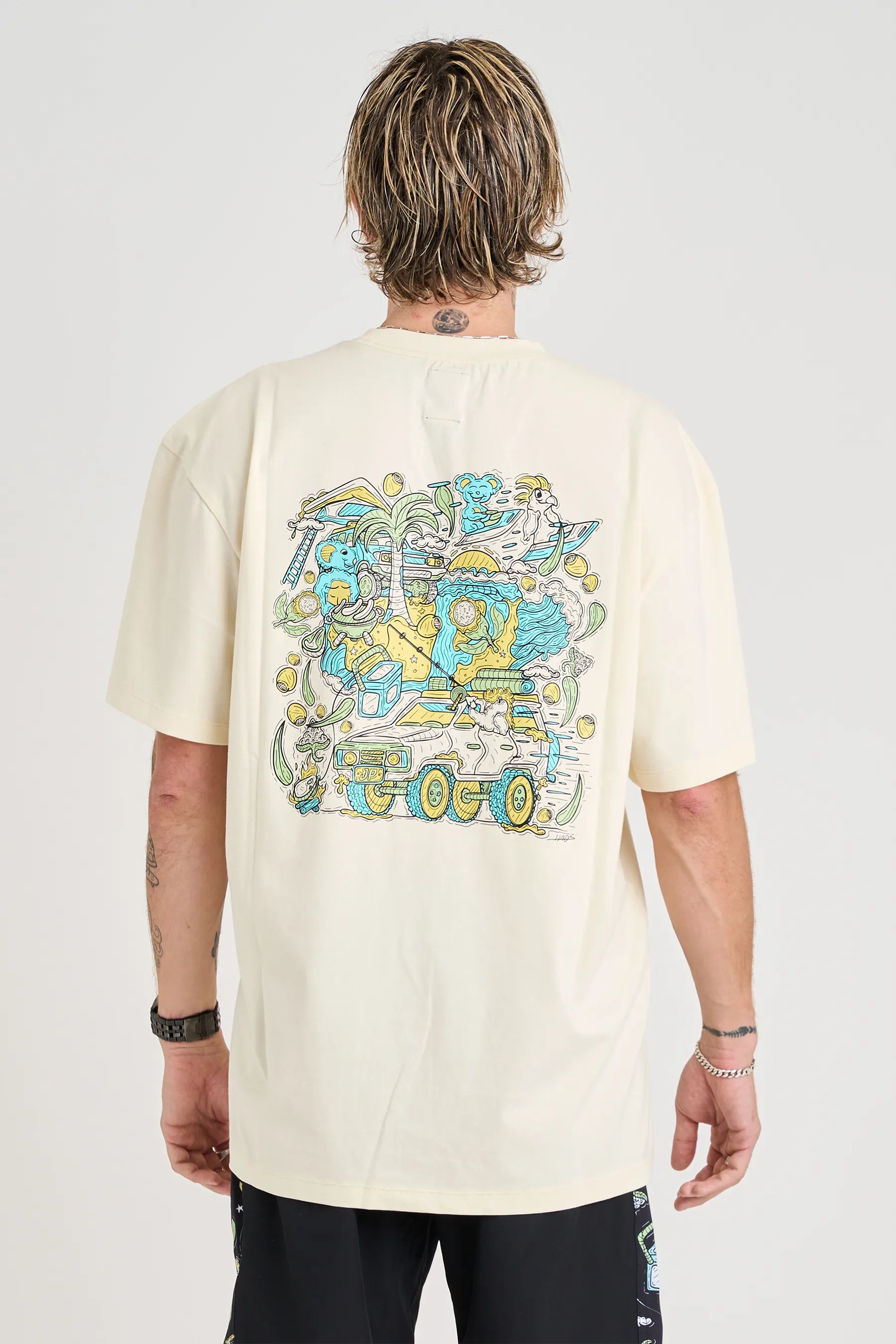 JTPLT x Tom Hadley - SS Tee - Ecru 5