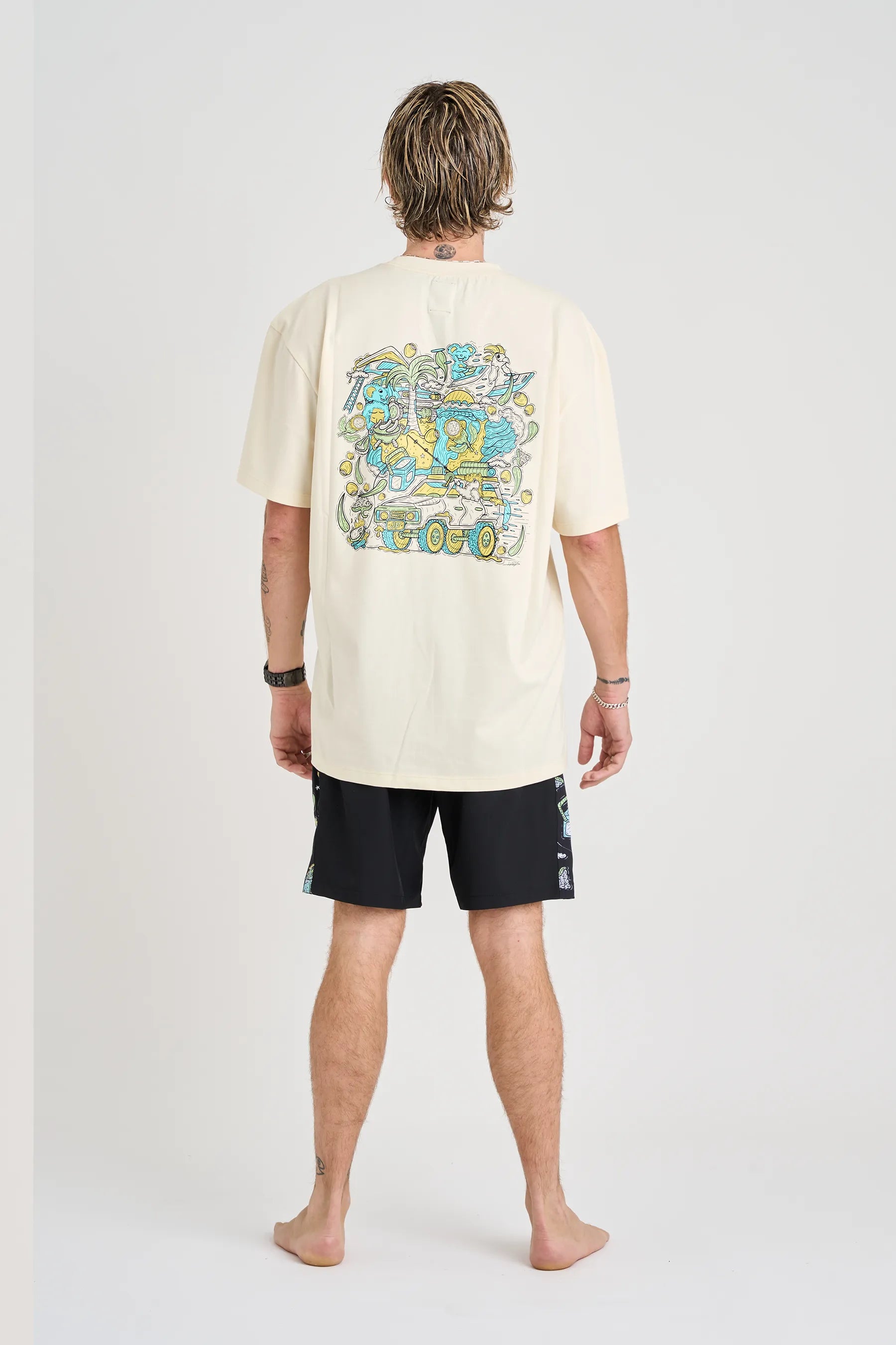 JTPLT x Tom Hadley - SS Tee - Ecru 2