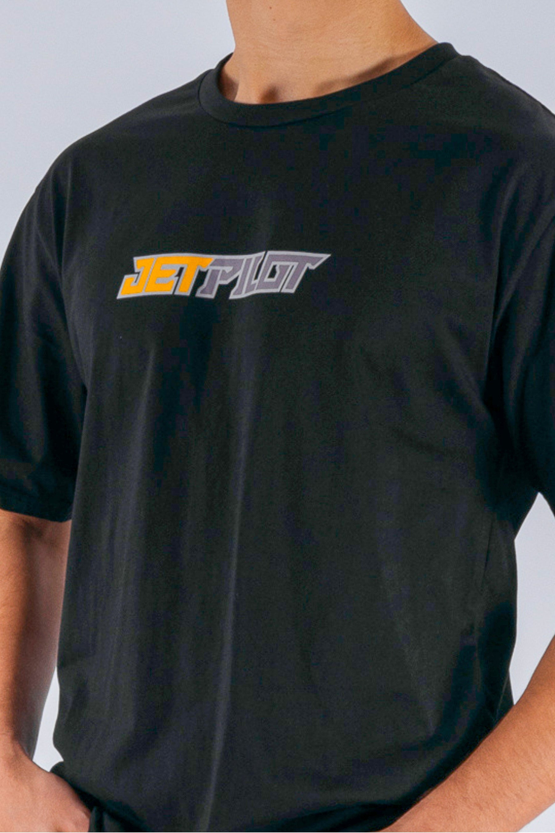 Jetpilot Stickered Tee - Black/Multi - photo 5 — view 5 (3)