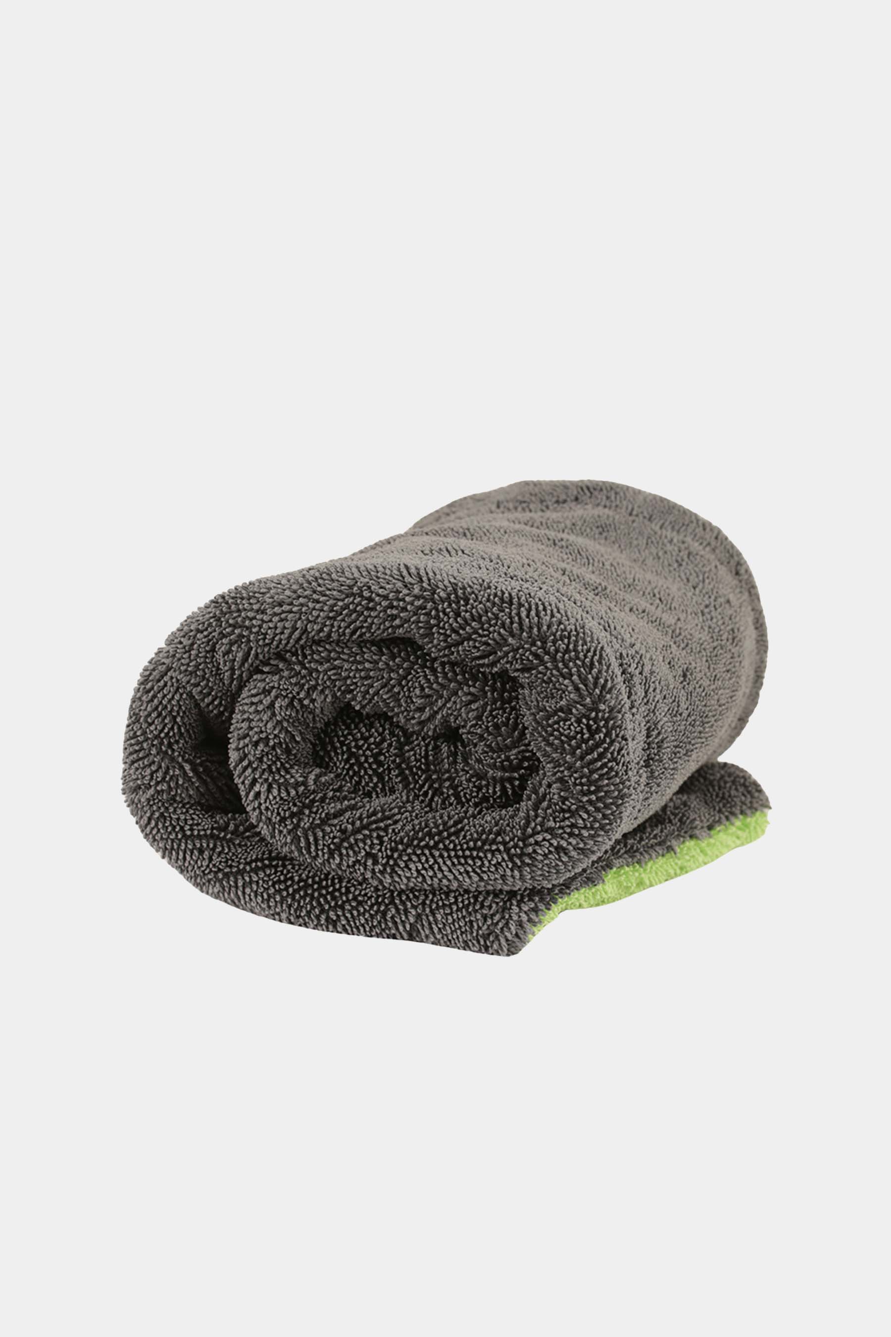 Grey auto detailing moisture absorbing towel