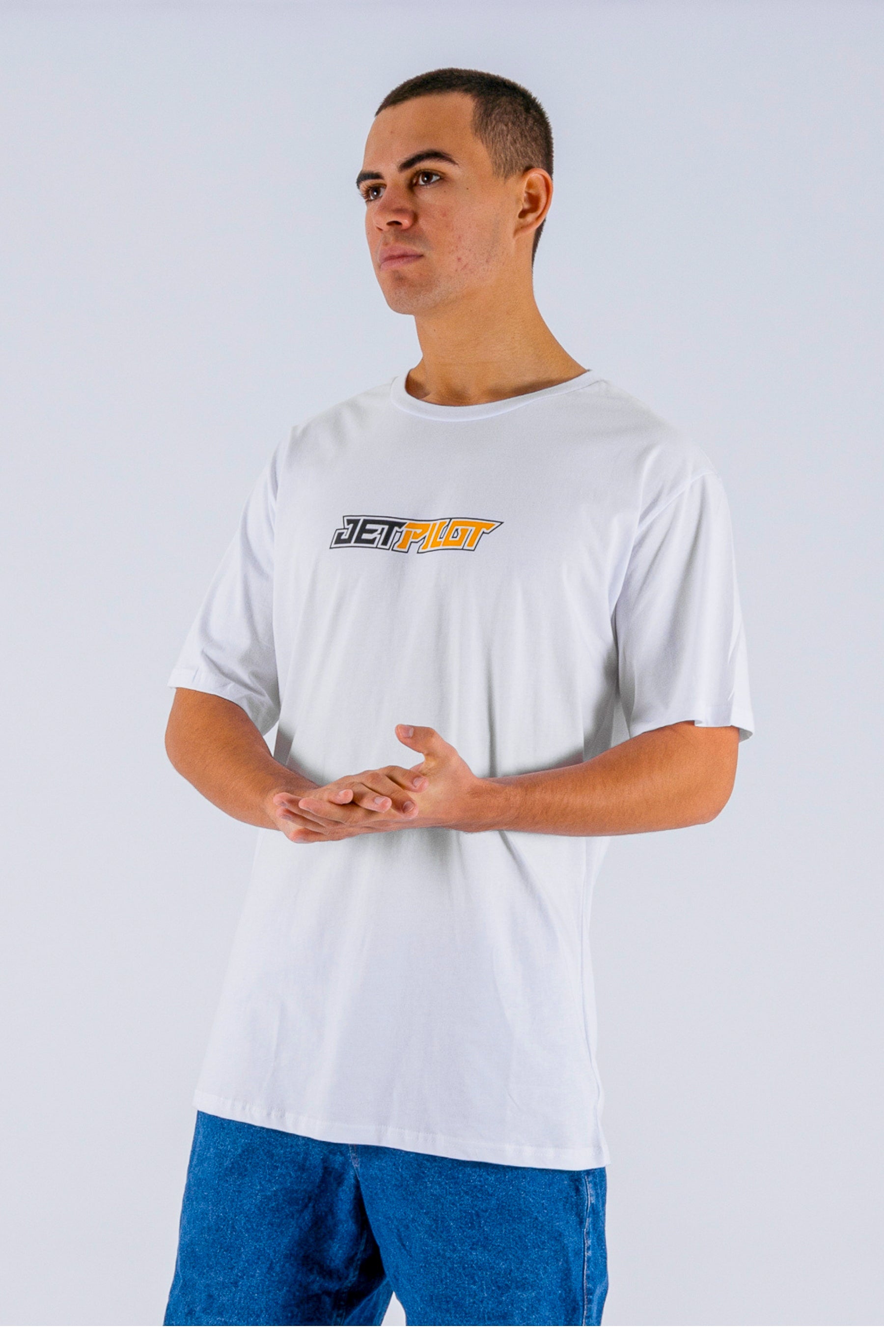 Jetpilot Tough Spinal Tee - White - photo 3 — view 5 (3)