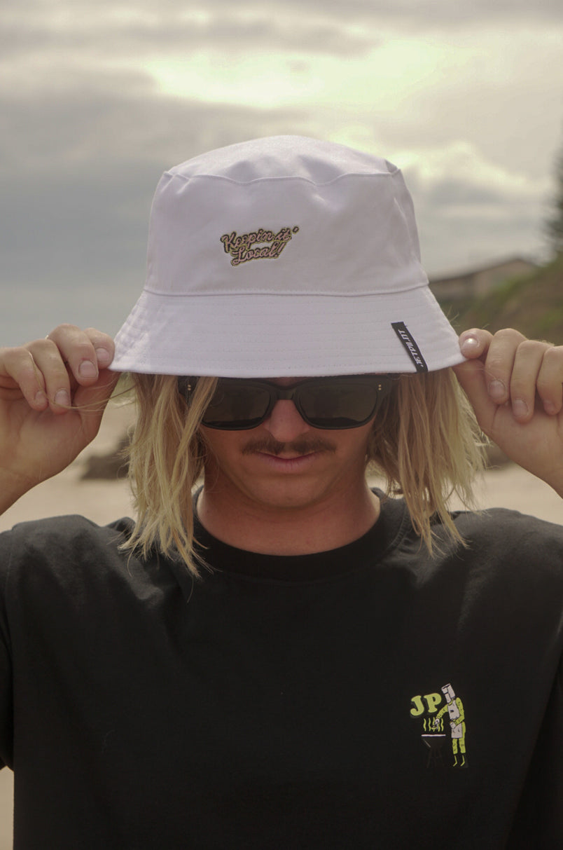 Jetpilot Keepin Local Mens Rev Bucket - White