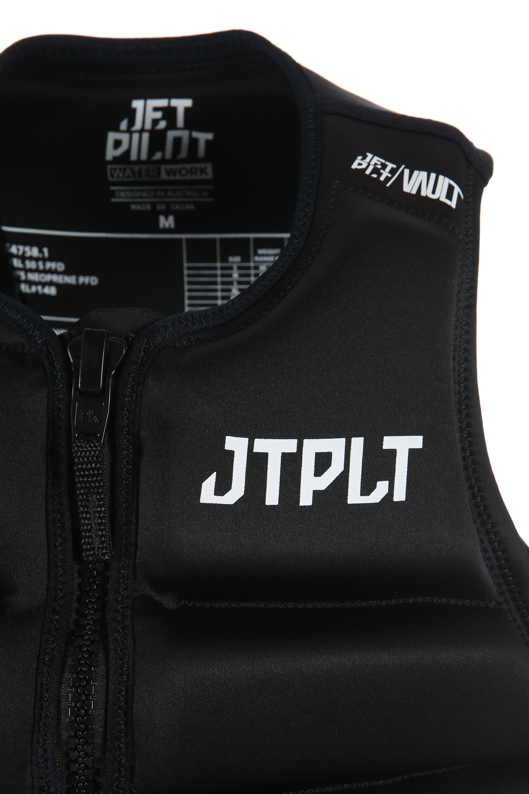 Jetpilot Vault Hyperflex Mens Neo Vest - Black 5