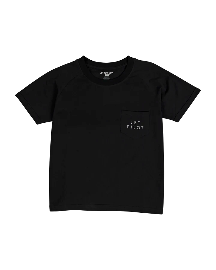 Jetpilot Corp Ladies Tee - Black — view 1 (3)