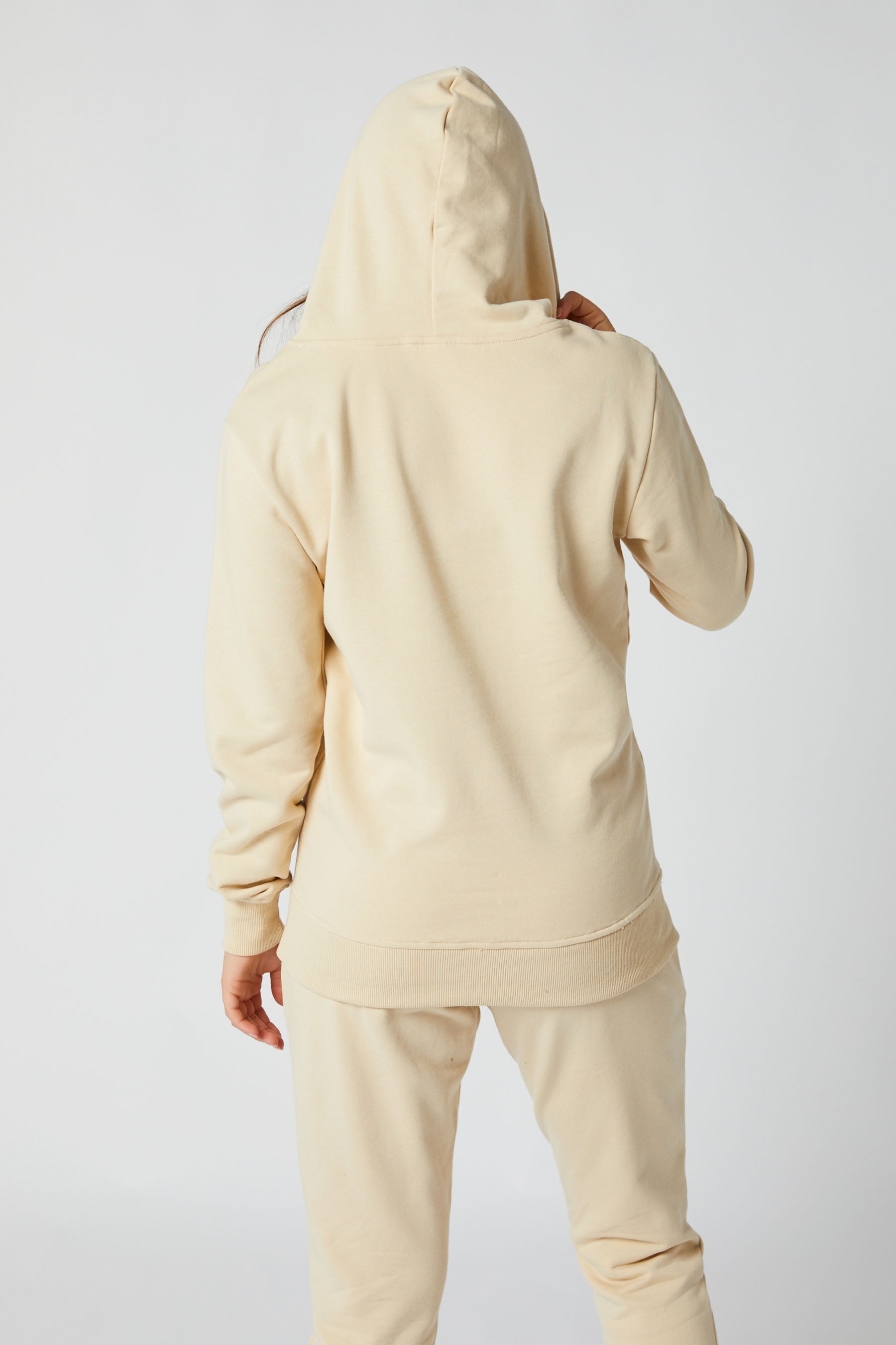 Jetpilot Simple Ladies Hoodie - Tan