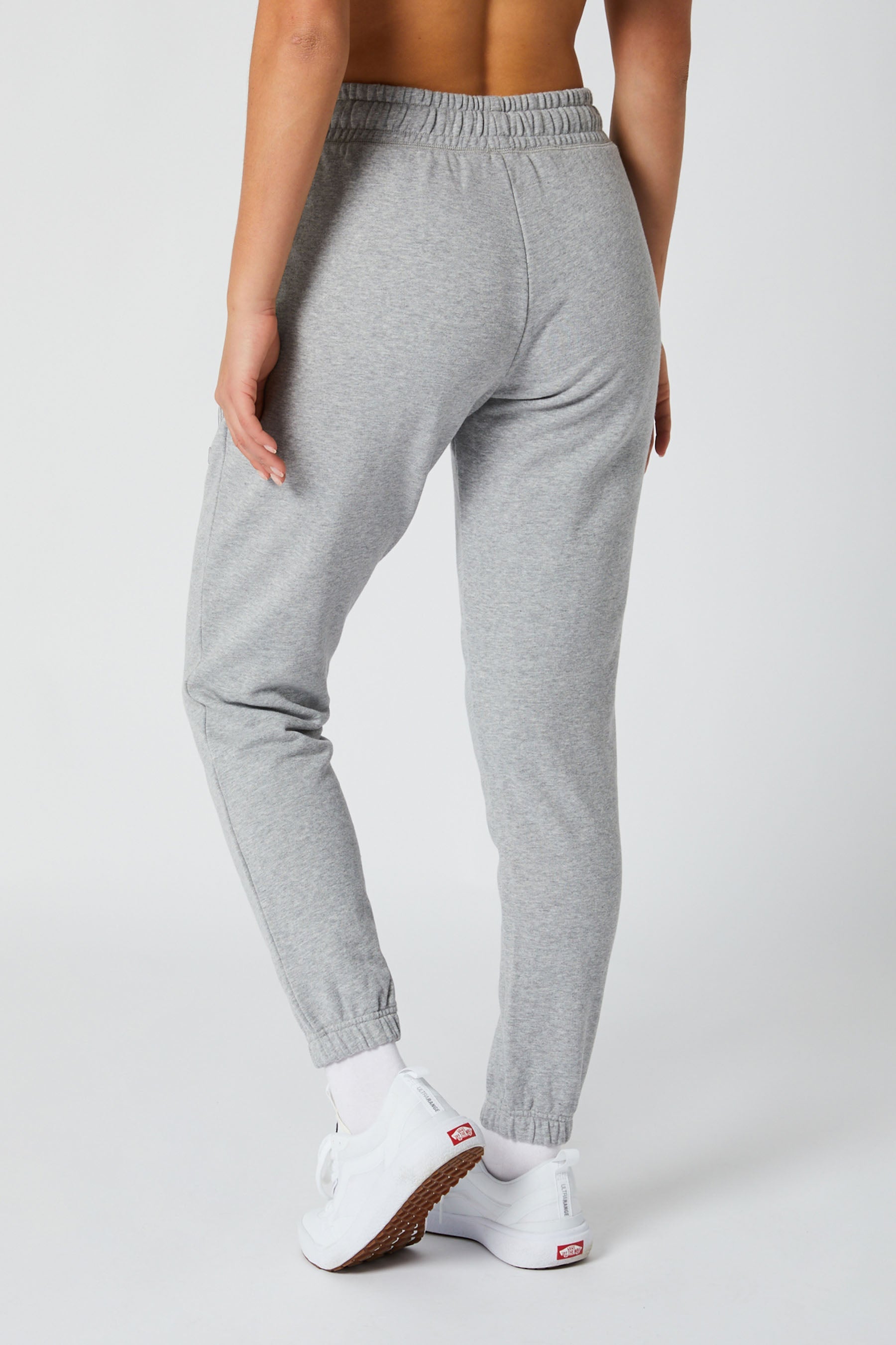Jetpilot Simple Ladies Trackpant - Grey/Marle