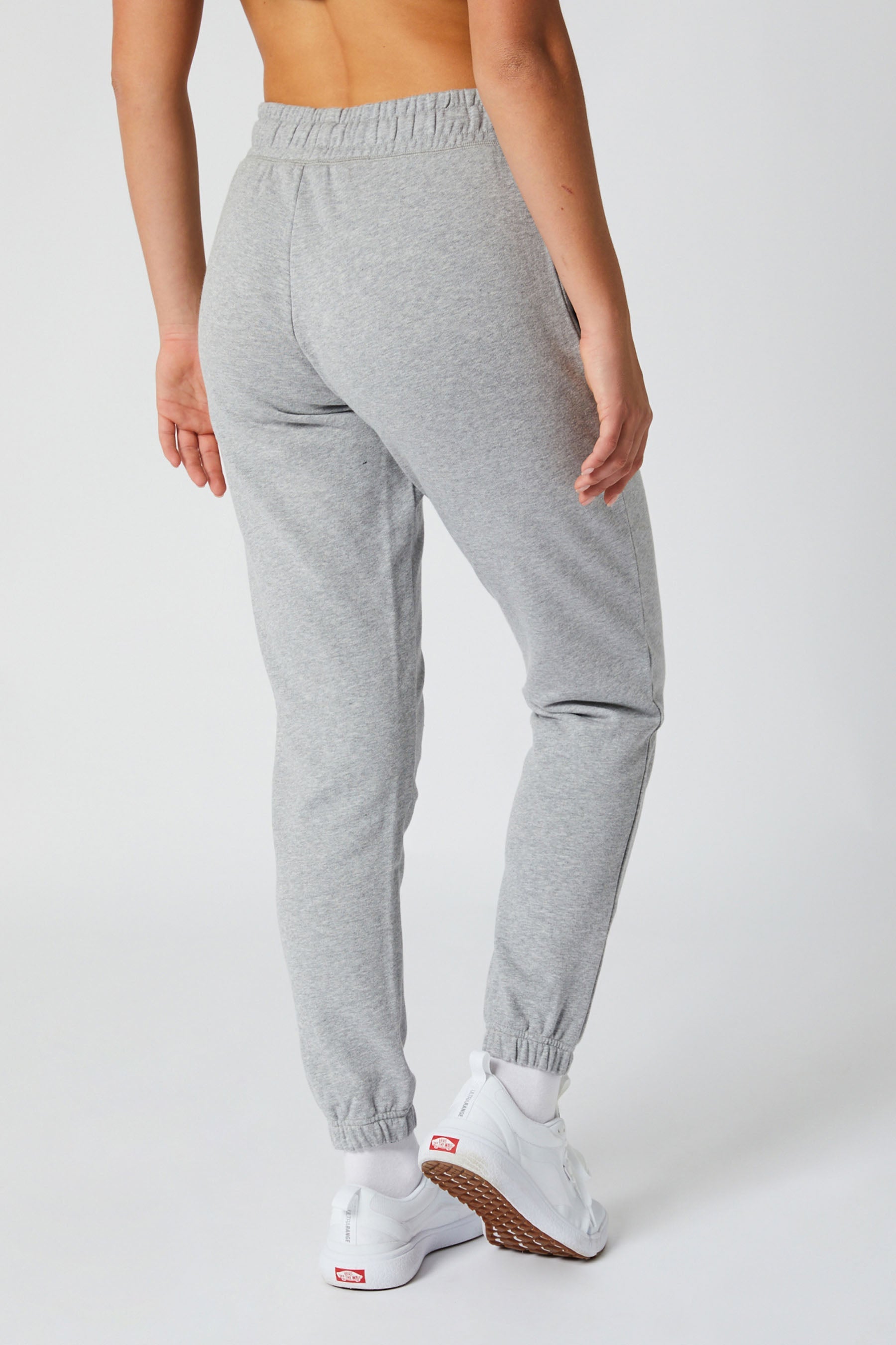 Jetpilot Simple Ladies Trackpant - Grey/Marle
