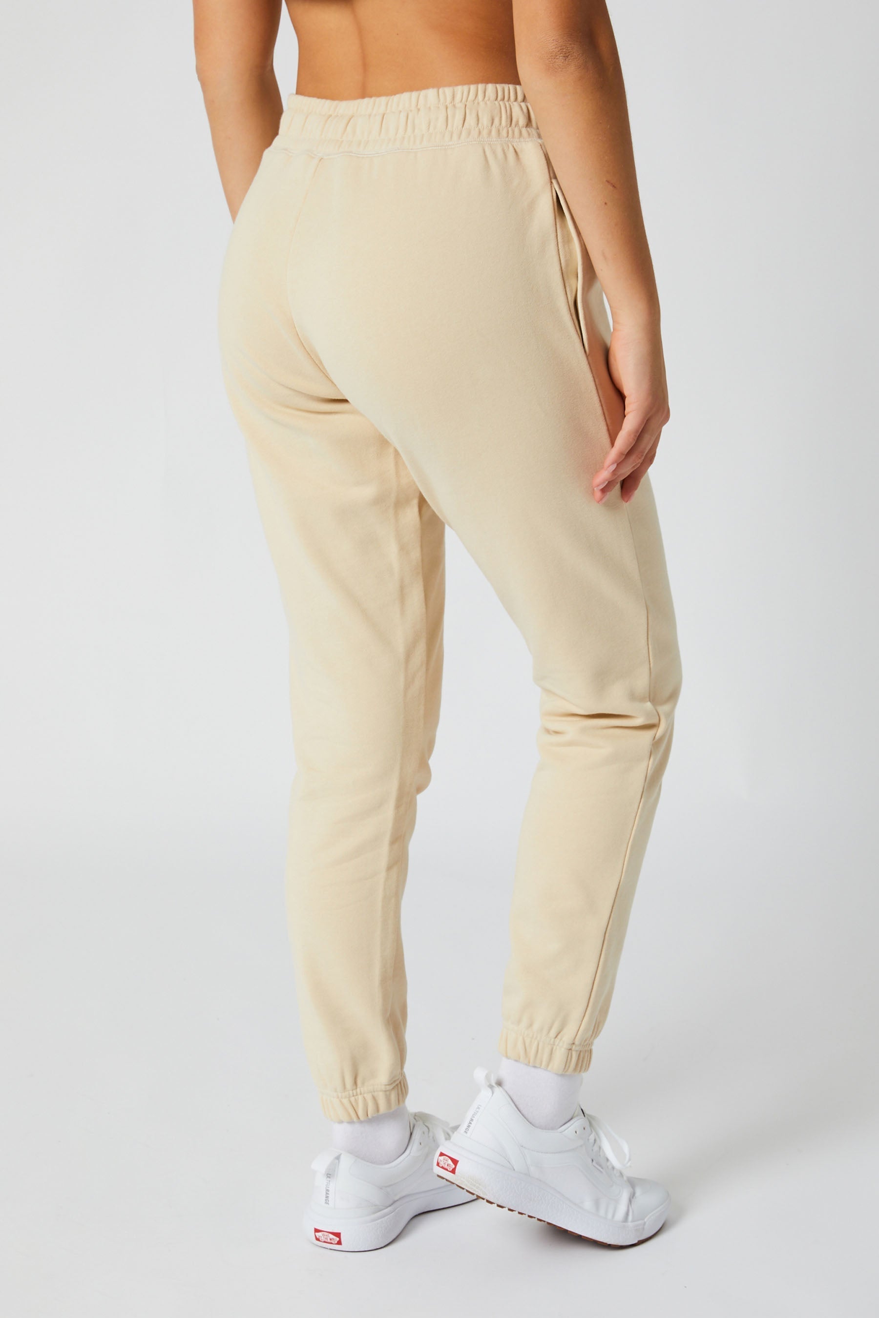 Jetpilot Simple Ladies Trackpant - Tan - photo 5 — view 05 (3)