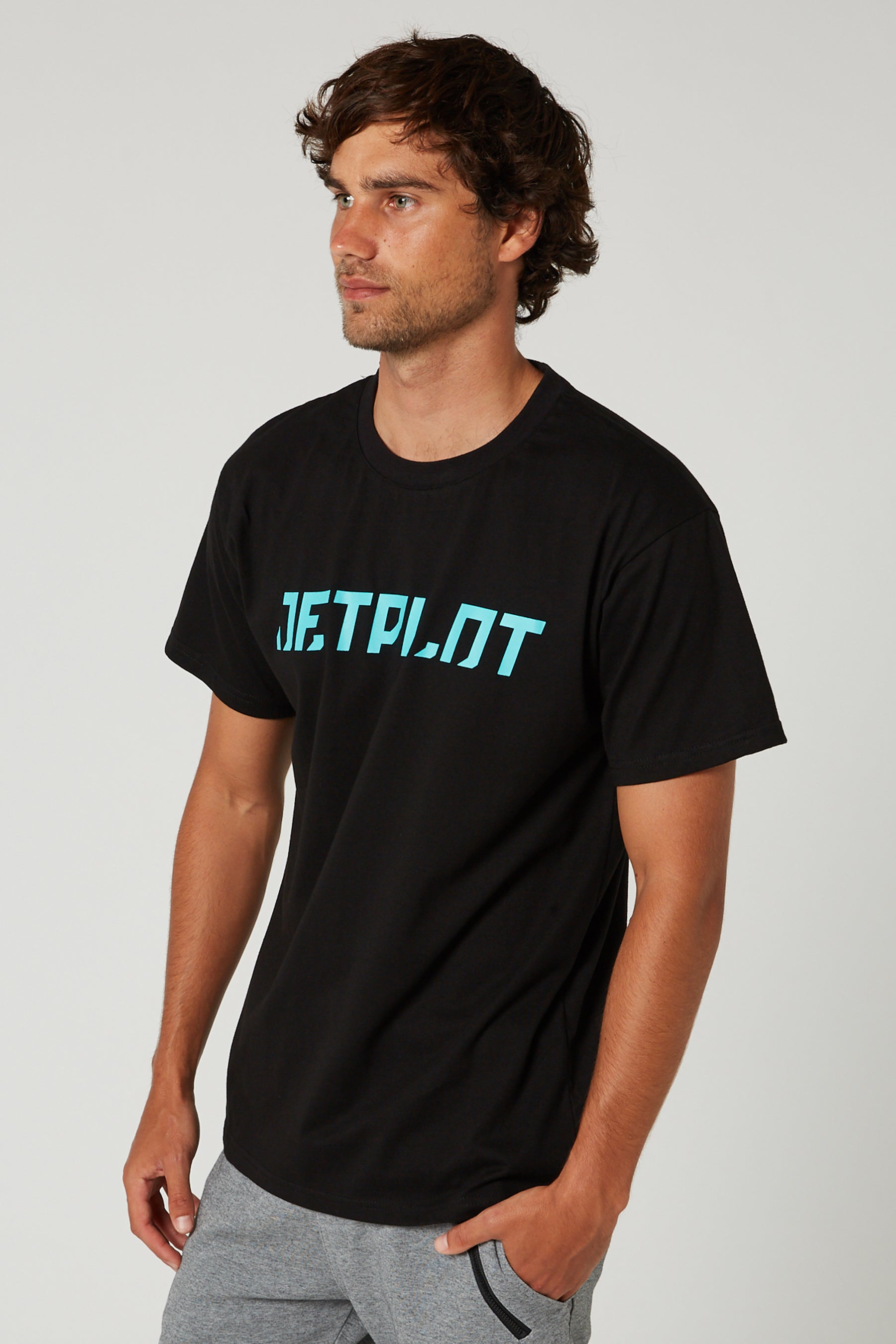 Jetpilot Corp Mens Tee - Black