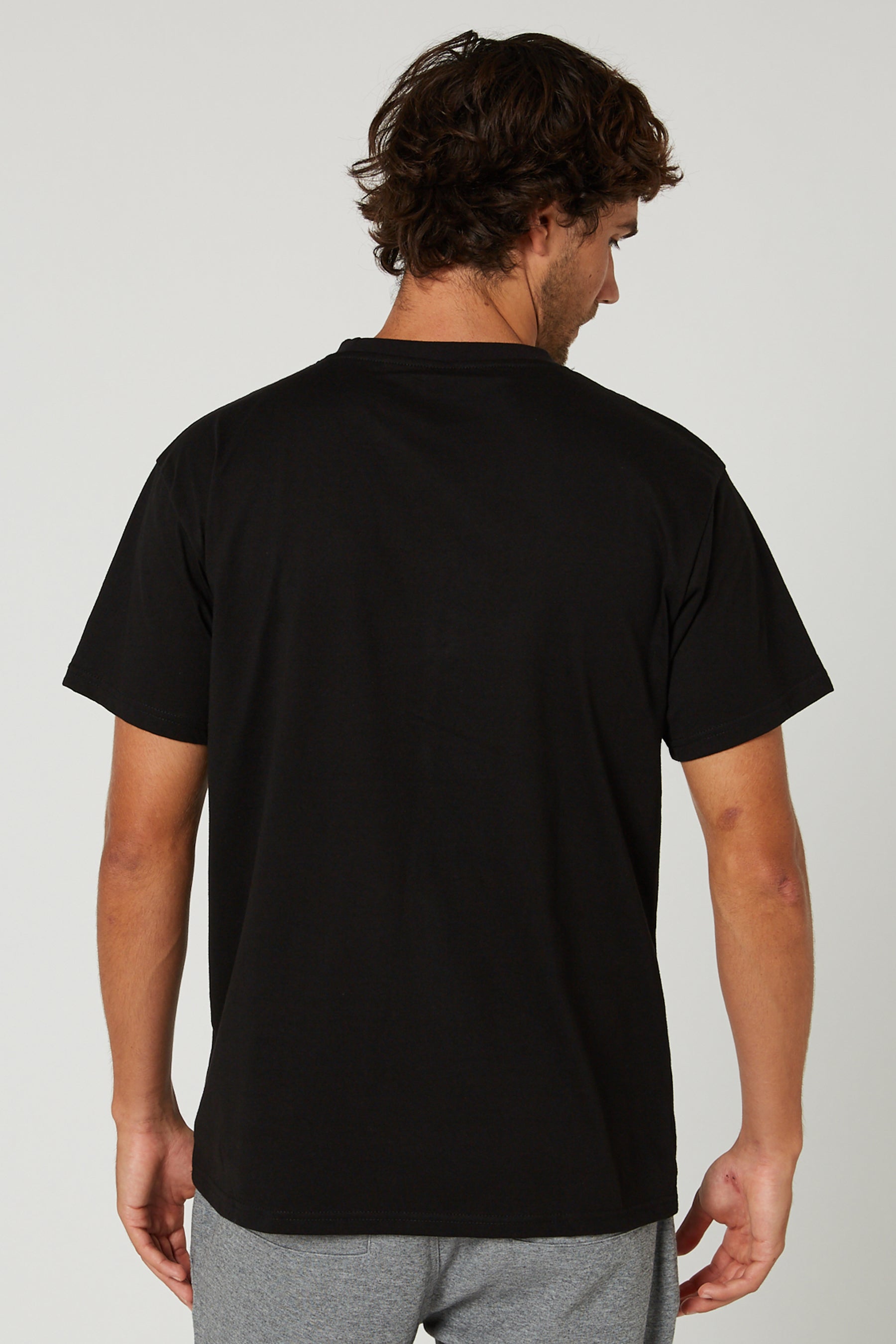 Jetpilot Corp S/S Mens Tee - Black