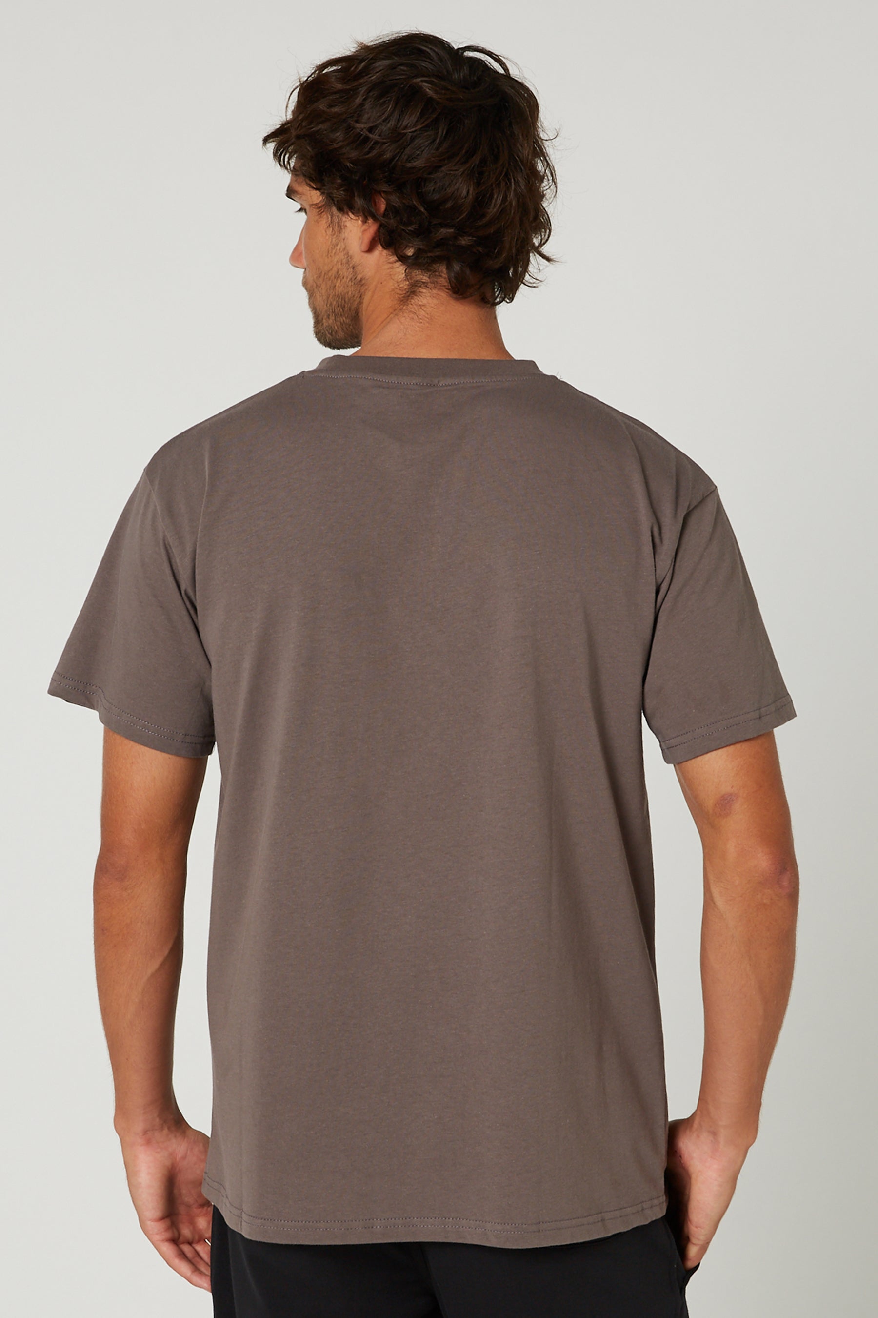 Jetpilot Corp S/S Mens Tee - Coal