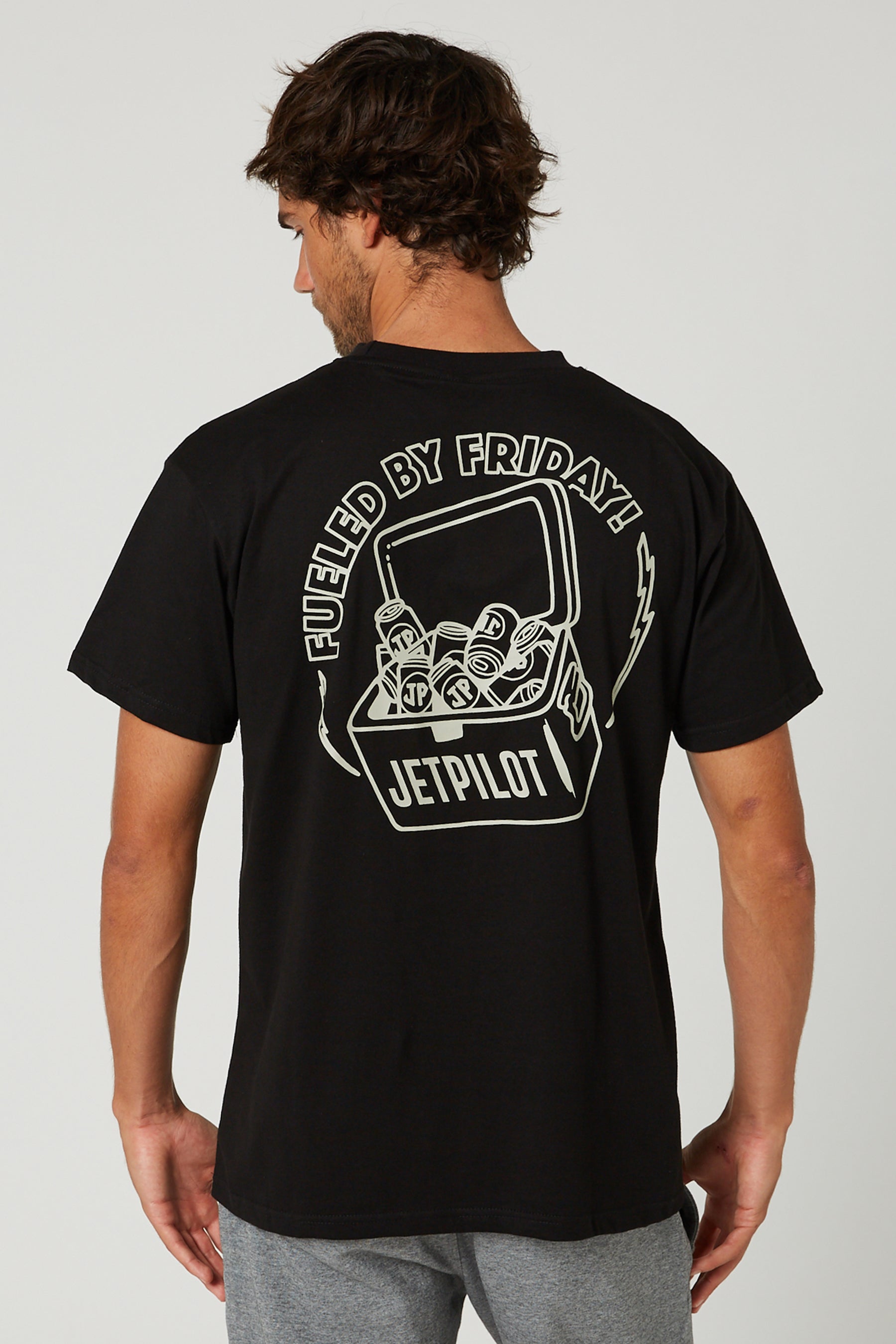 Jetpilot Esky S/S Mens Tee - Black