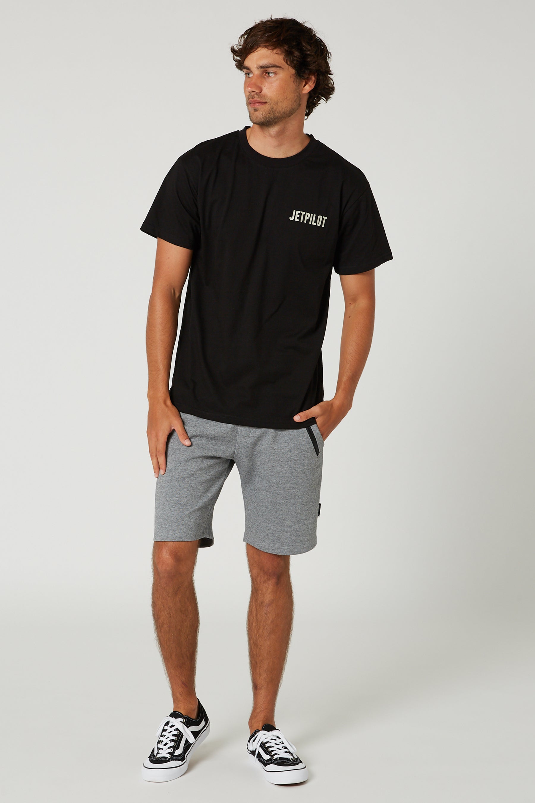 Jetpilot Esky S/S Mens Tee - Black