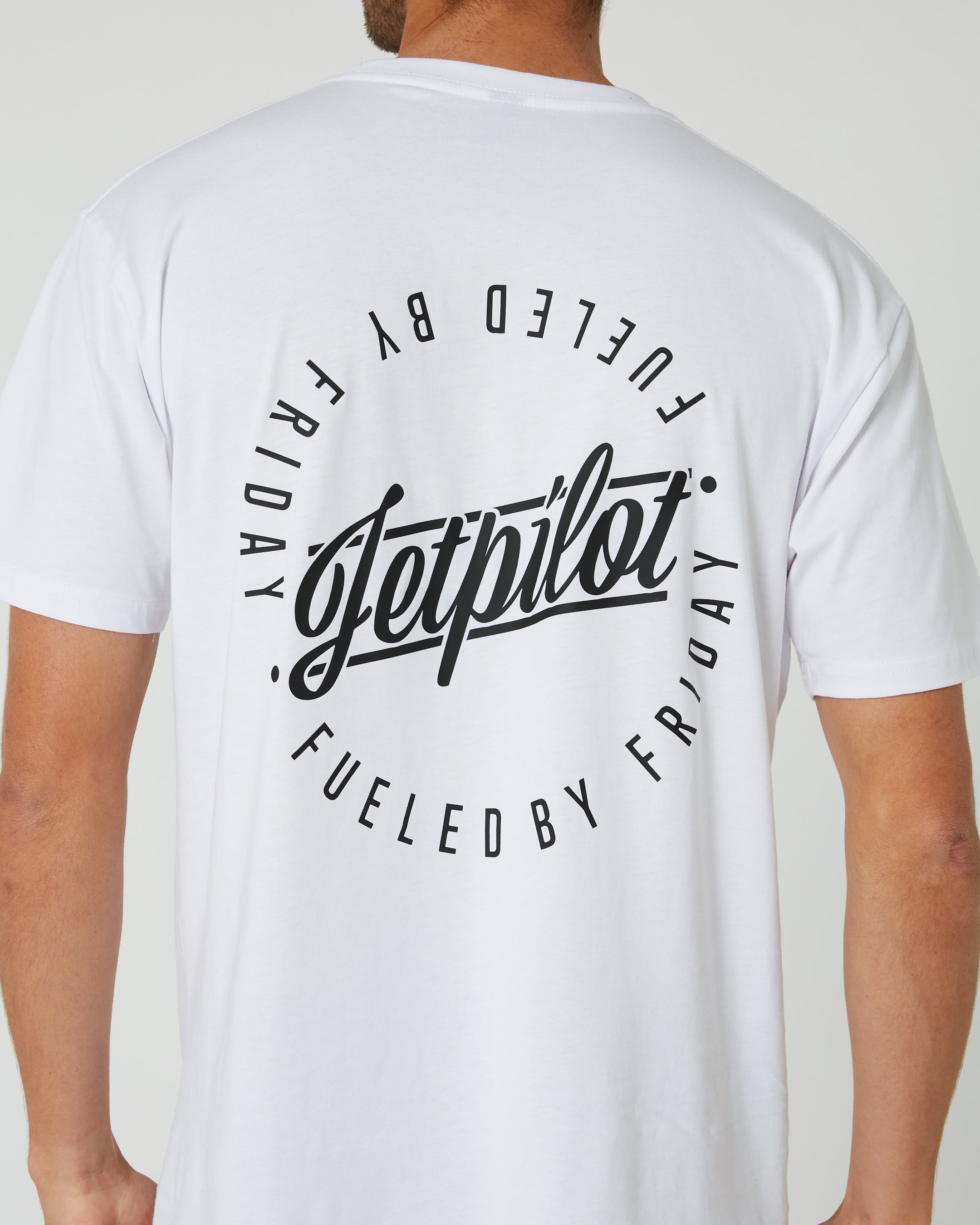 Friday Mens Short Sleeve Tee - White