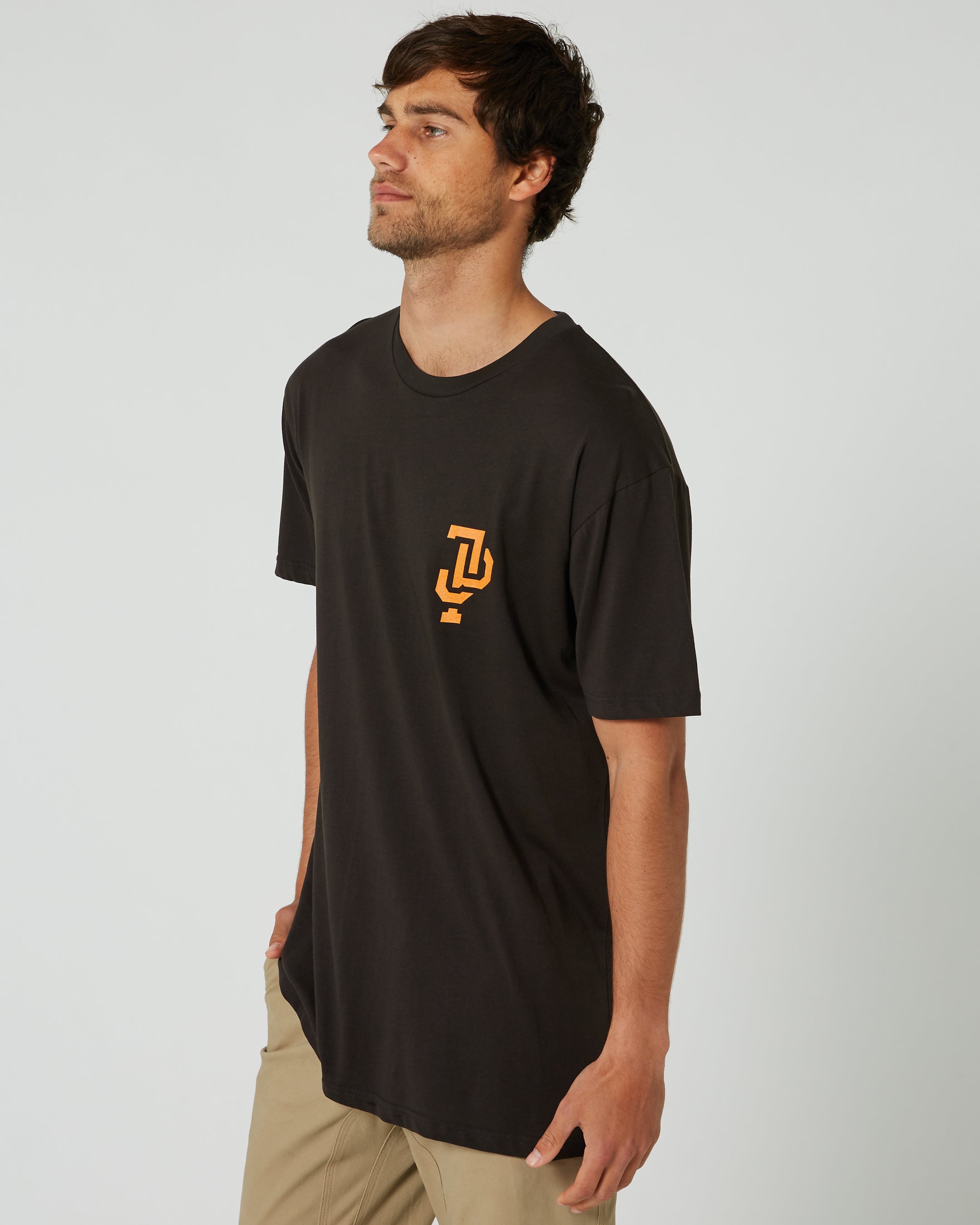 Jetpilot Global Mens Short Sleeve Tee - Charcoal