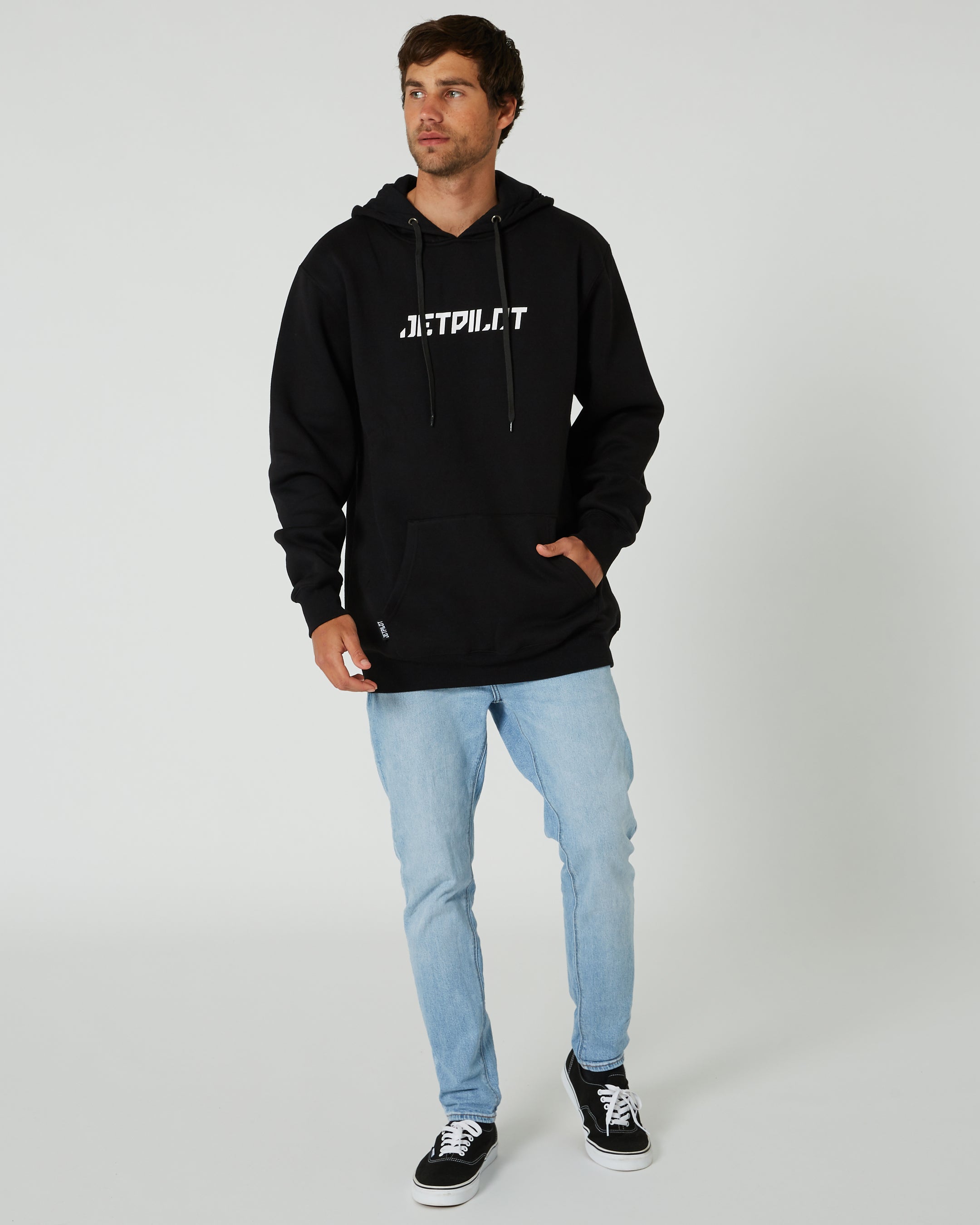 Jetpilot Cause Mens Pullover Hoodie - Black 3